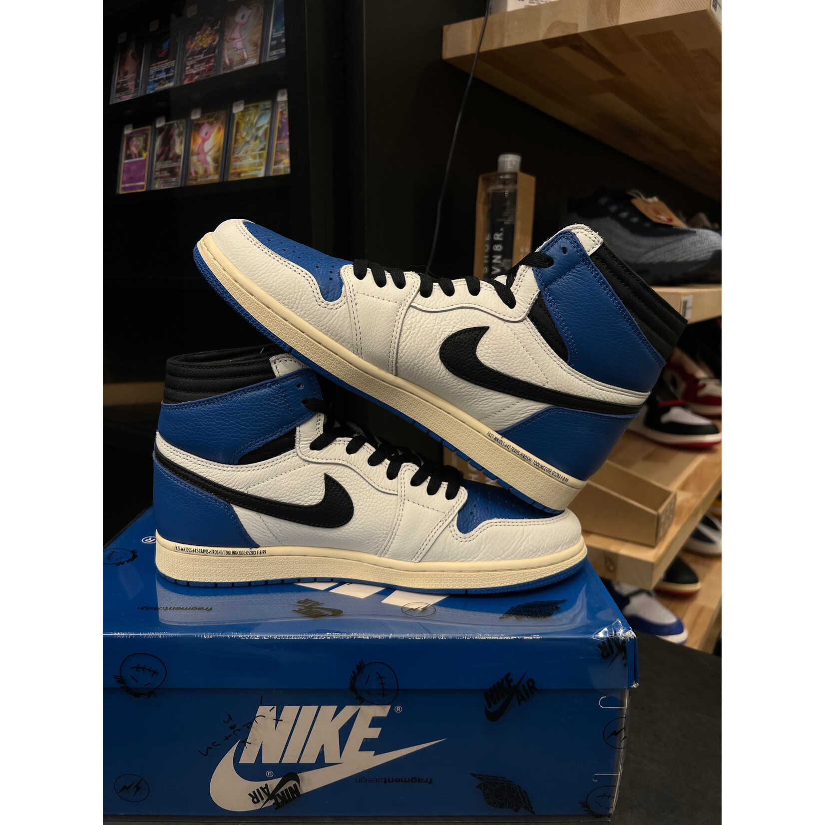 Jordan Jordan 1 Retro High OG SP Fragment x Travis Scott Size 10, PREOWNED