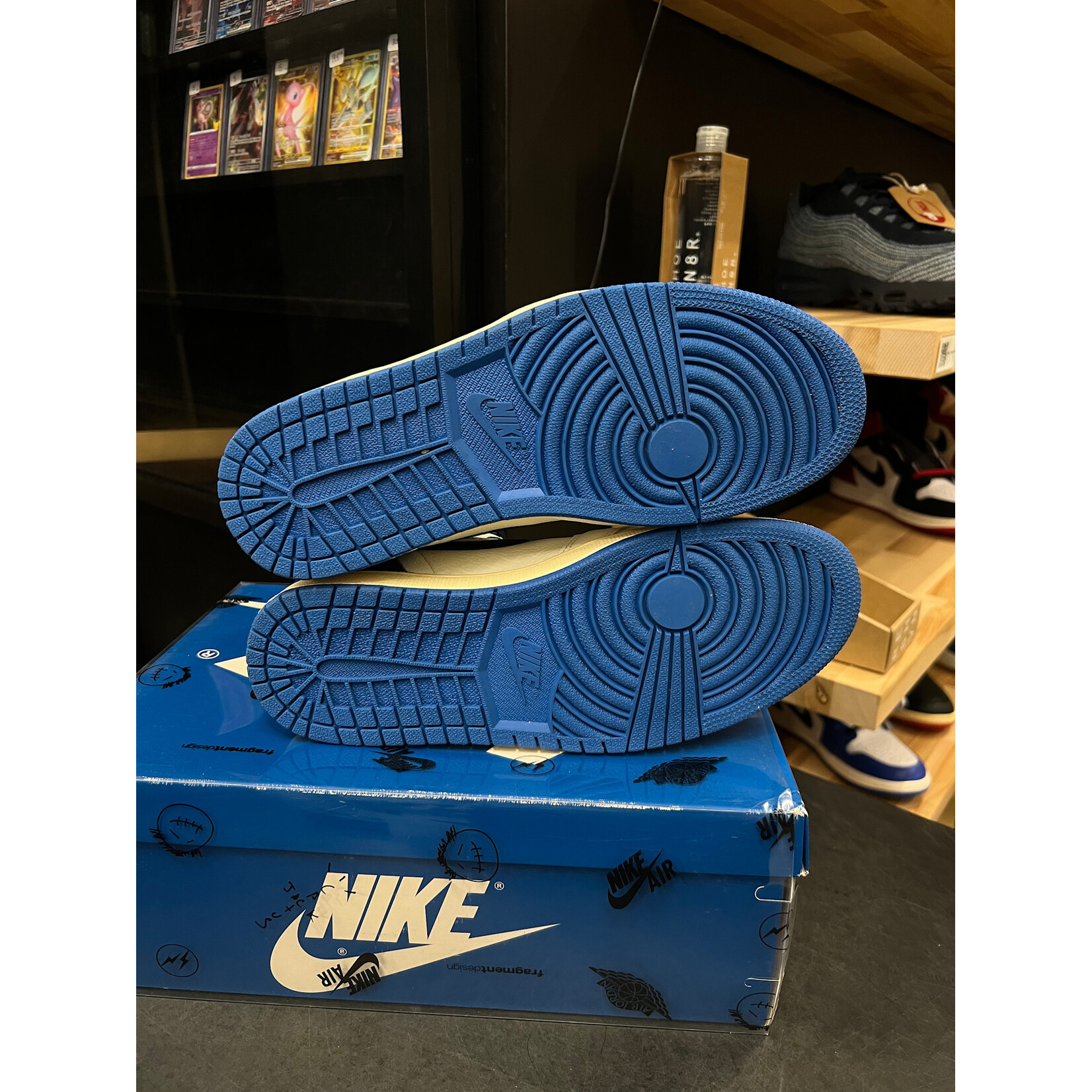 Jordan Jordan 1 Retro High OG SP Fragment x Travis Scott Size 10, PREOWNED