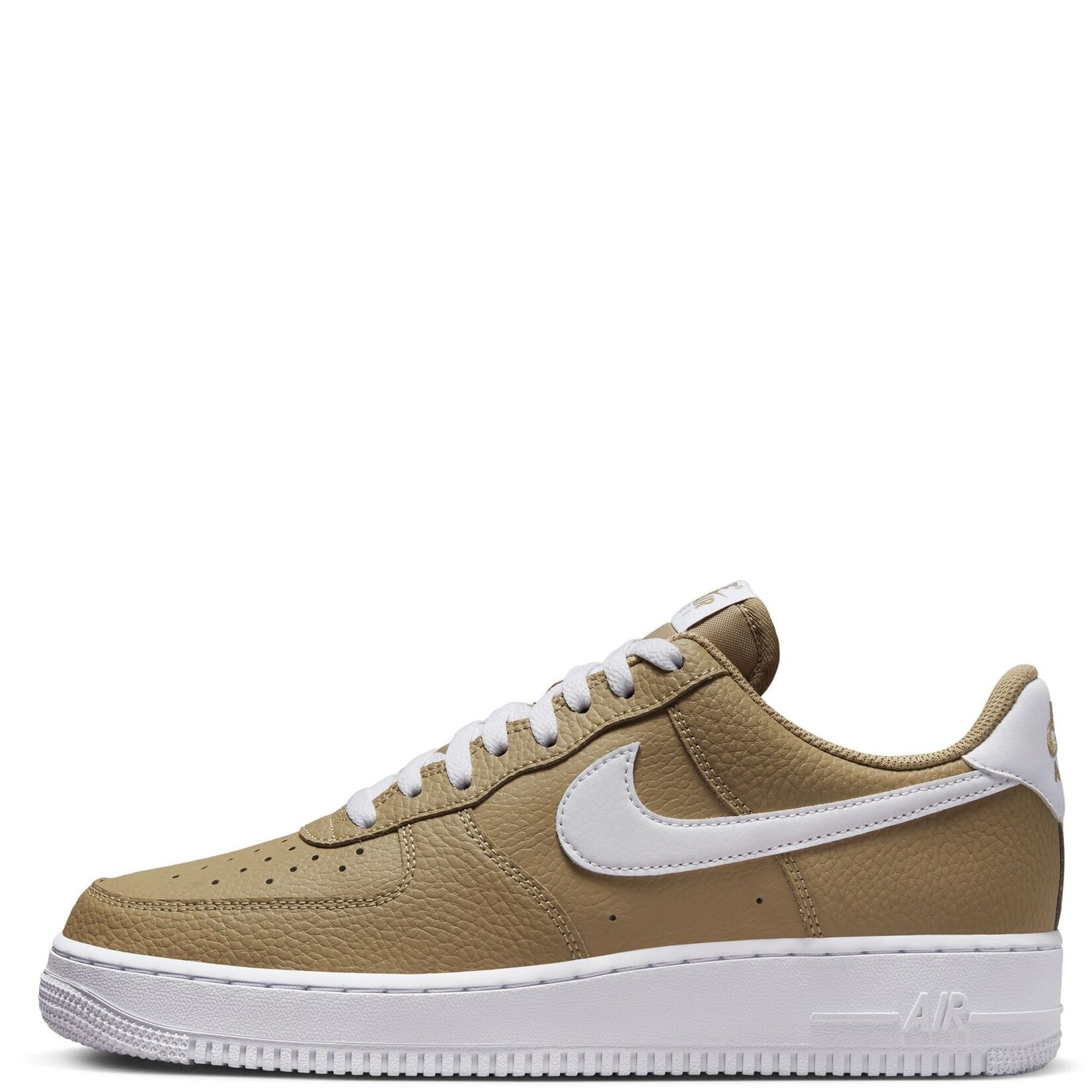 Nike Nike Air Force 1 Low '07 Khaki White Size 10.5, DS BRAND NEW NO BOX