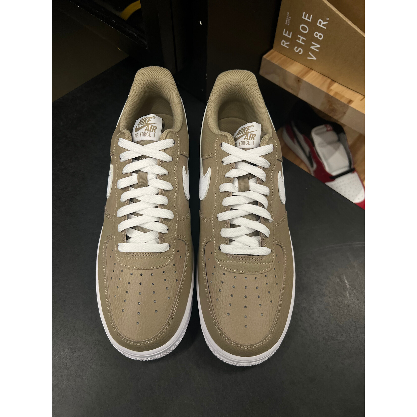 Nike Nike Air Force 1 Low '07 Khaki White Size 10.5, DS BRAND NEW NO BOX