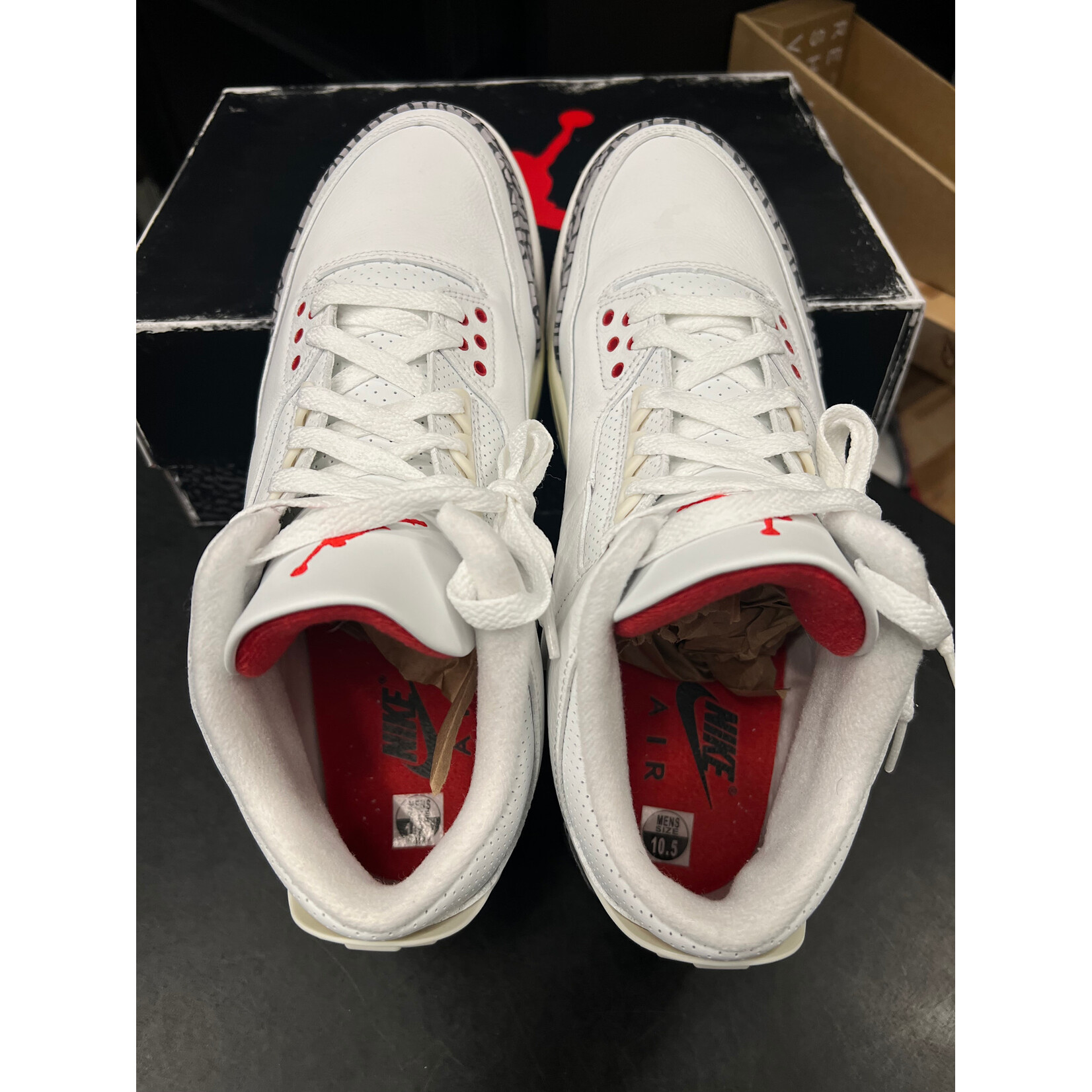 Jordan Jordan 3 Retro White Cement Reimagined Size 10.5, PREOWNED