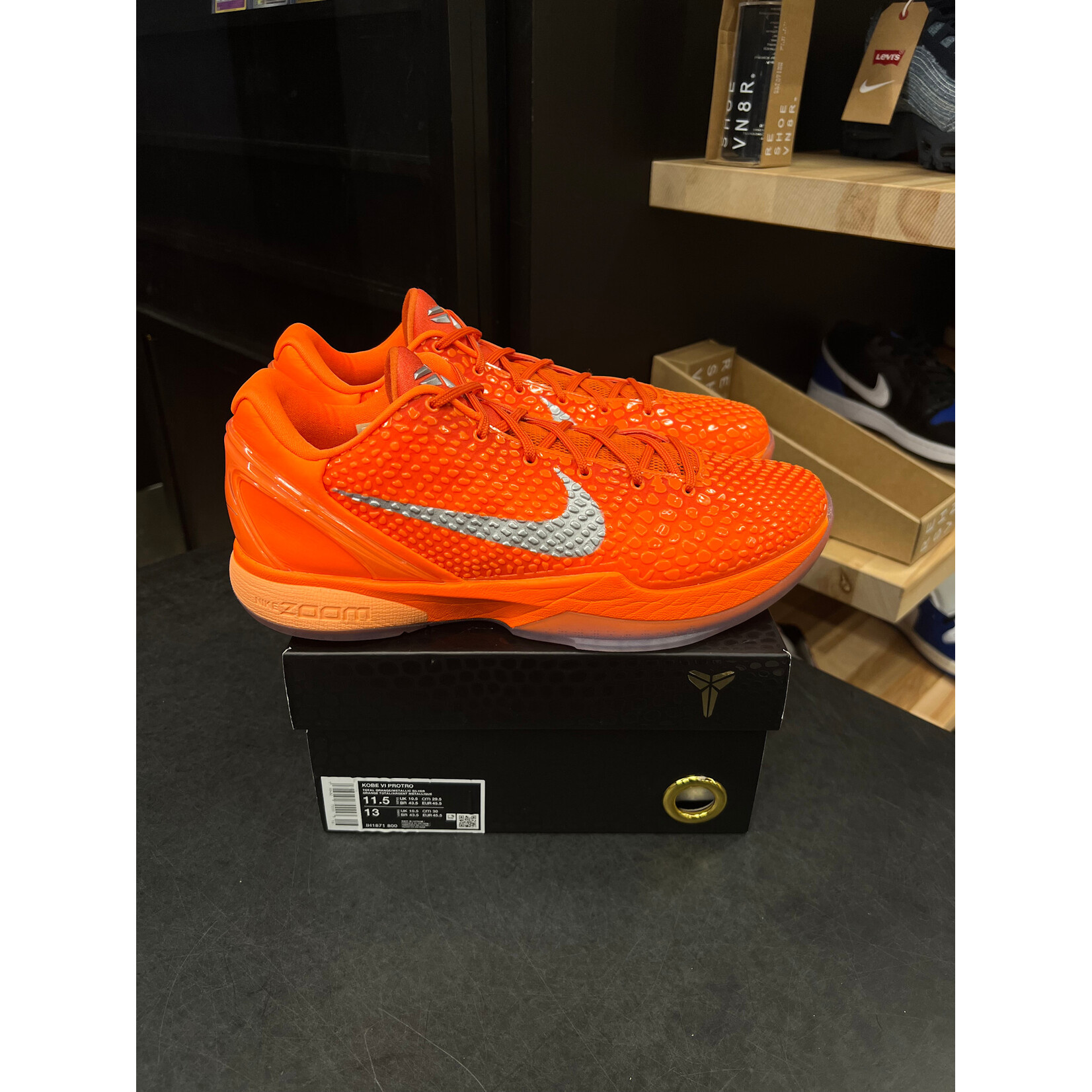 Nike Nike Kobe 6 Protro Total Orange Size 11.5, PREOWNED