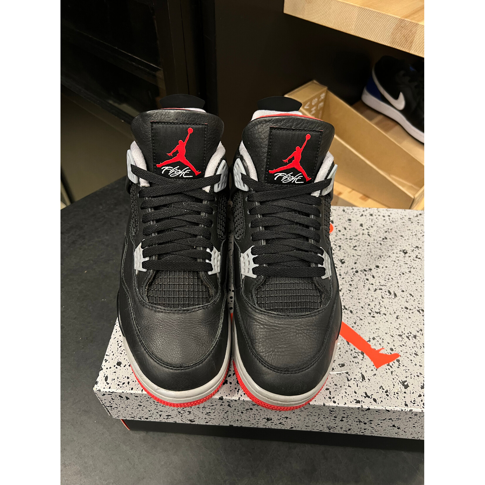 Jordan Jordan 4 Retro Bred Reimagined Size 10, PREOWNED