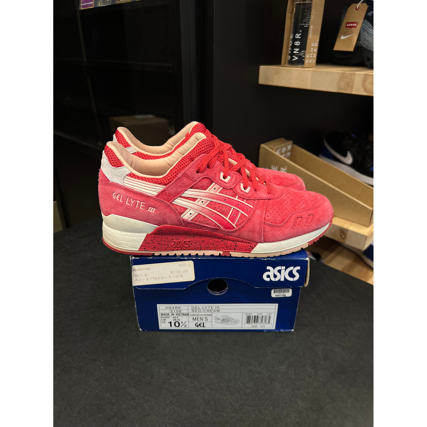 ASICS ASICS Gel-Lyte III Strawberry & Cream Size 10.5, PREOWNED