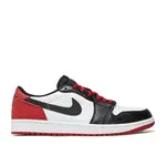 Jordan Jordan 1 Retro Low OG Black Toe (2023) Size 3.5, DS BRAND NEW