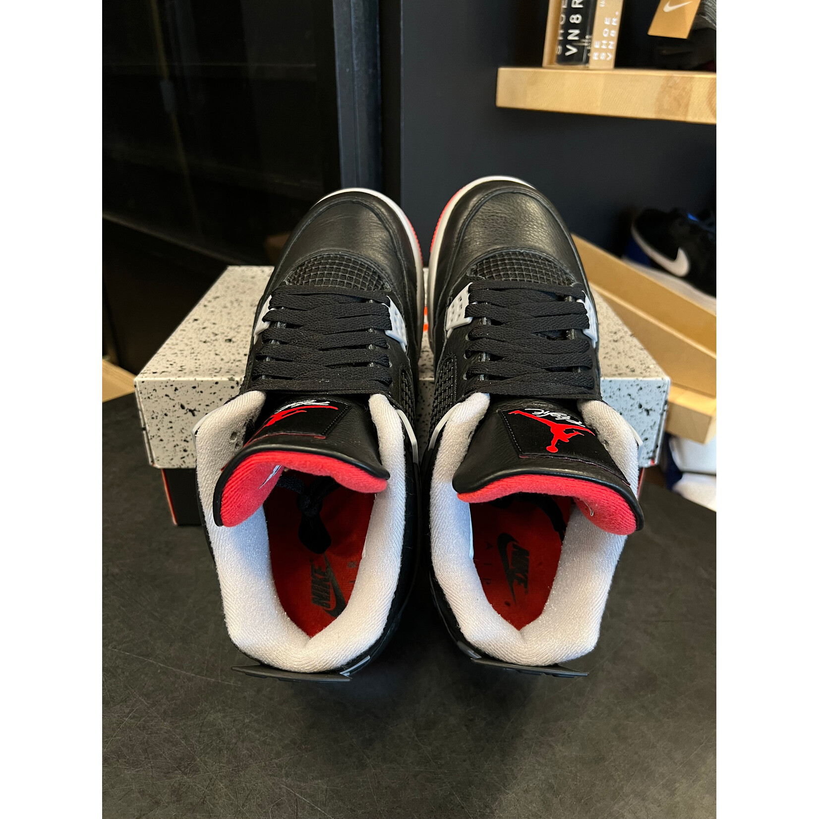 Jordan Jordan 4 Retro Bred Reimagined Size 10, PREOWNED