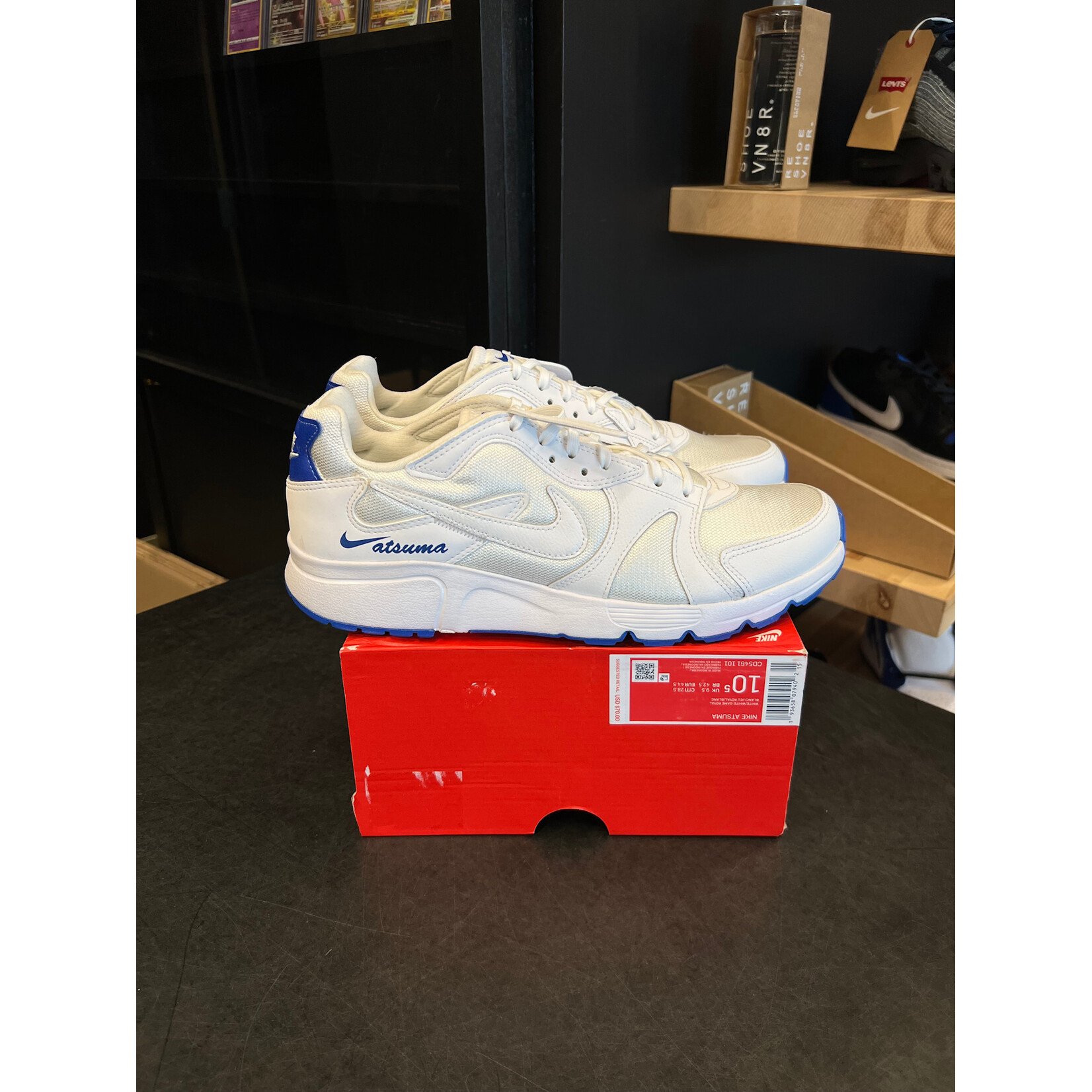 Nike Nike Atsuma White Game Royal Size 10.5, PREOWNED