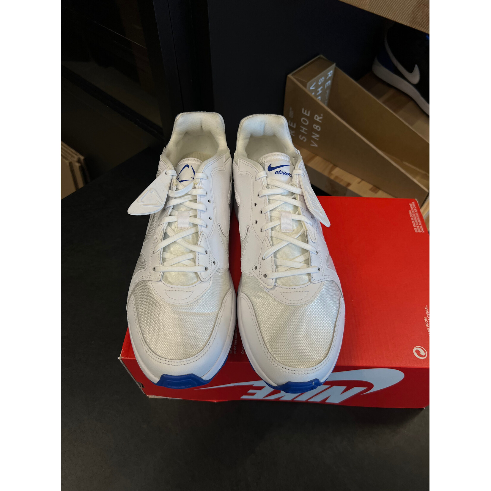 Nike Nike Atsuma White Game Royal Size 10.5, PREOWNED