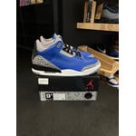 Jordan Jordan 3 Retro Varsity Royal Cement Size 9.5, PREOWNED