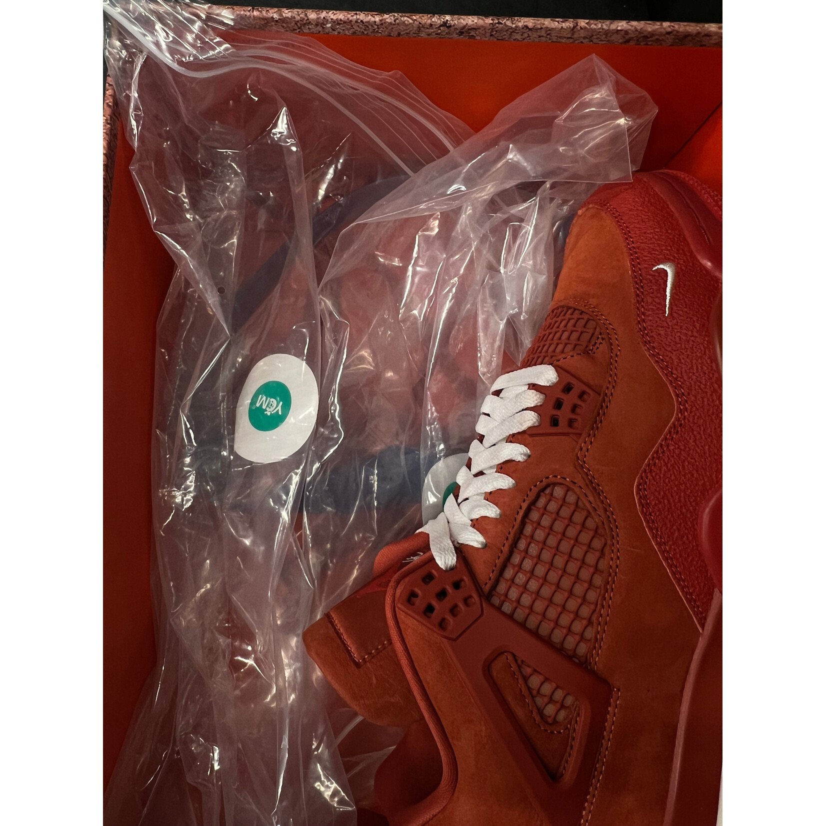 Jordan Jordan 4 Retro OG SP Nigel Sylvester Brick by Brick Size 10.5, PREOWNED