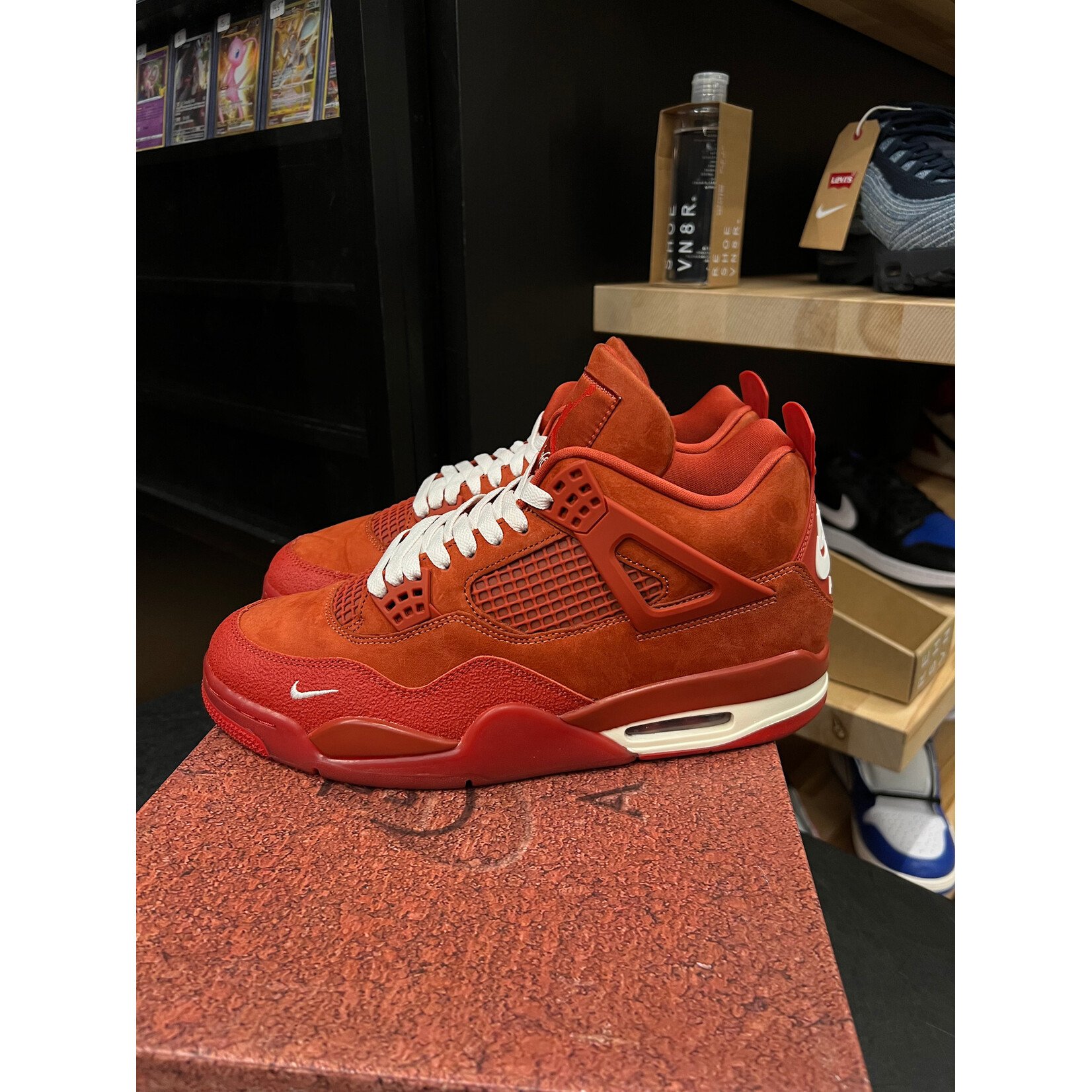 Jordan Jordan 4 Retro OG SP Nigel Sylvester Brick by Brick Size 10.5, PREOWNED