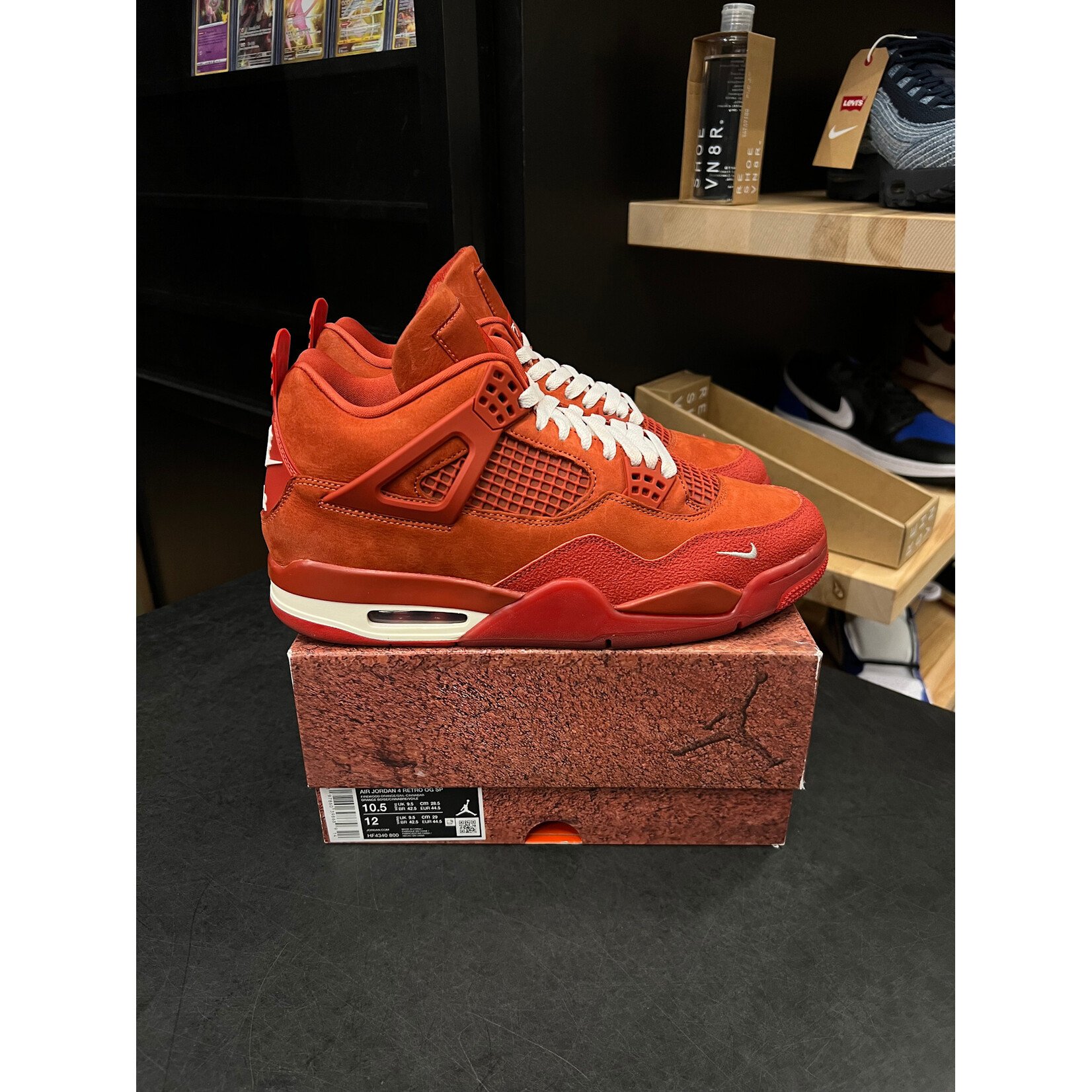 Jordan Jordan 4 Retro OG SP Nigel Sylvester Brick by Brick Size 10.5, PREOWNED