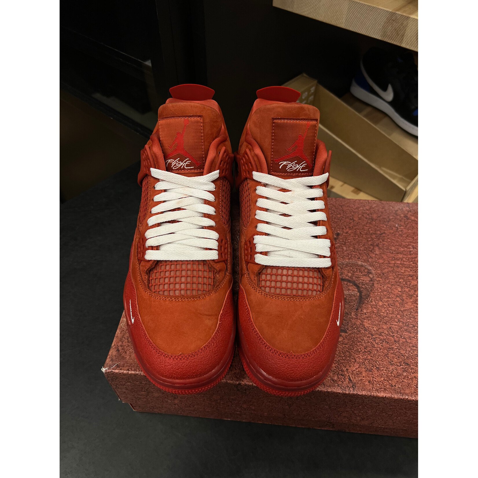 Jordan Jordan 4 Retro OG SP Nigel Sylvester Brick by Brick Size 10.5, PREOWNED