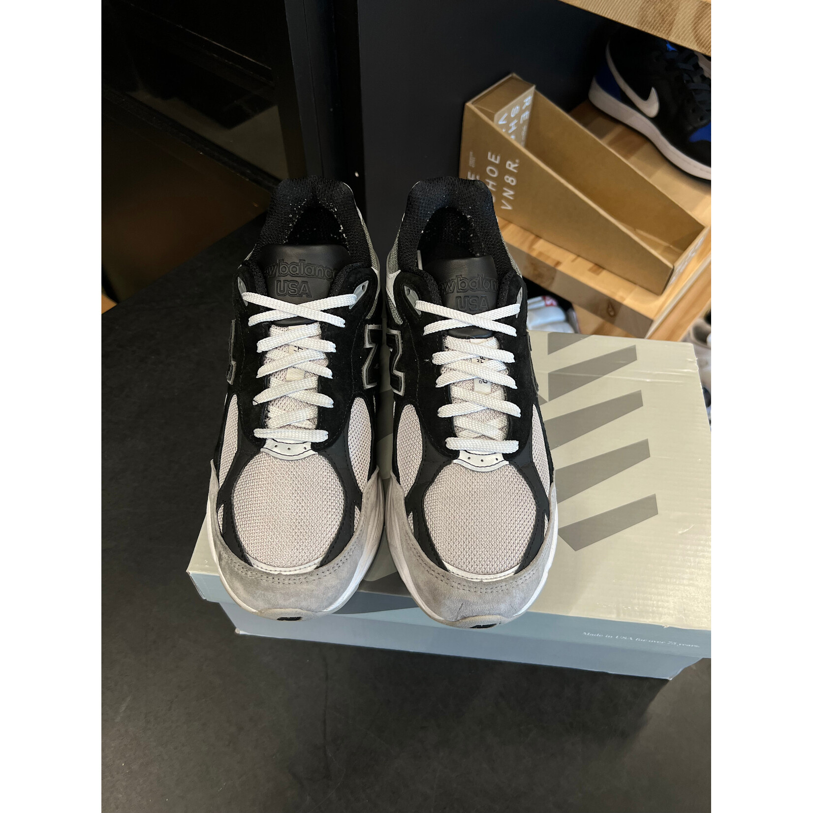 New New Balance 990v3 MiUSA DTLR GR3YSCALE Size 10.5, PREOWNED