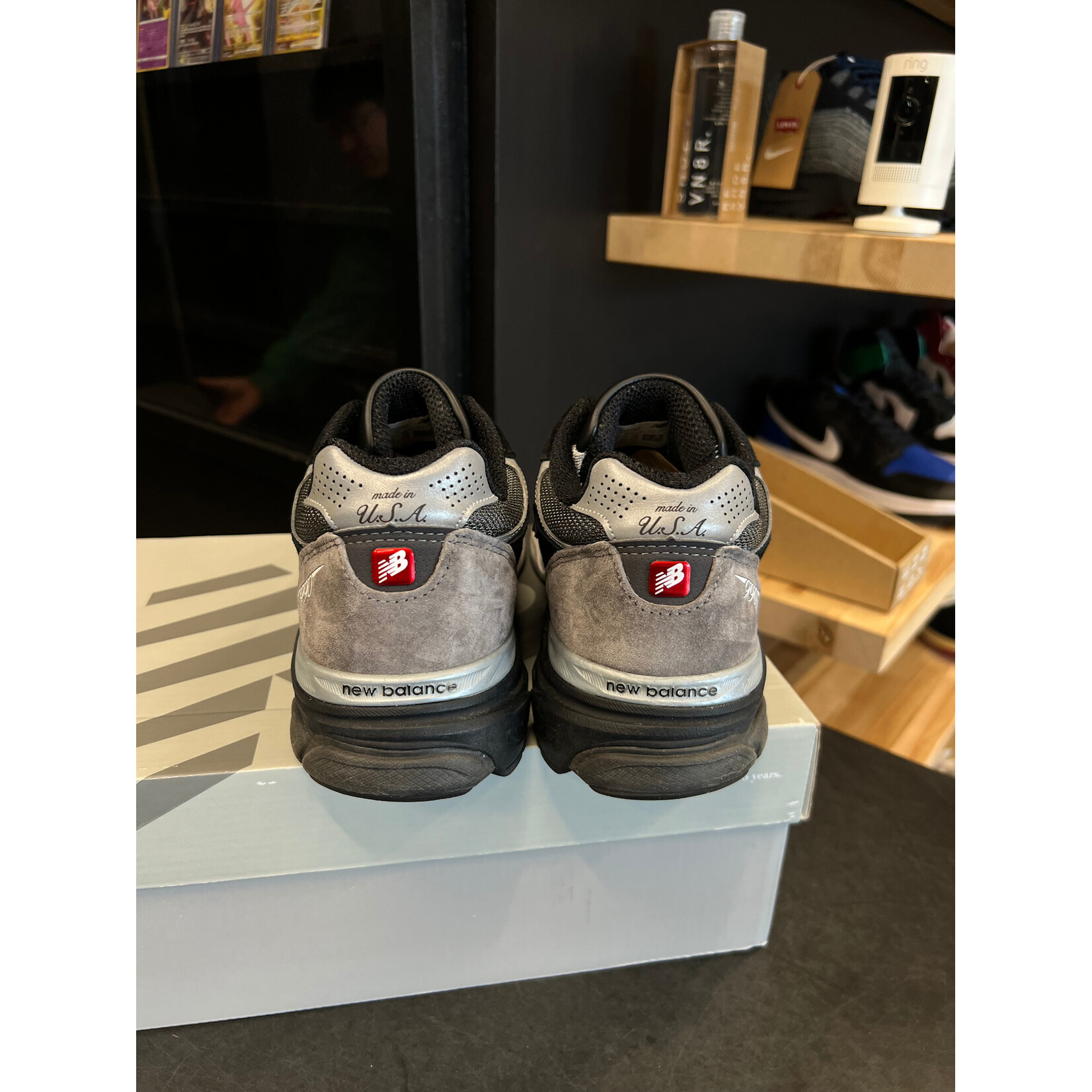 New New Balance 990v3 MiUSA DTLR GR3YSCALE Size 10.5, PREOWNED