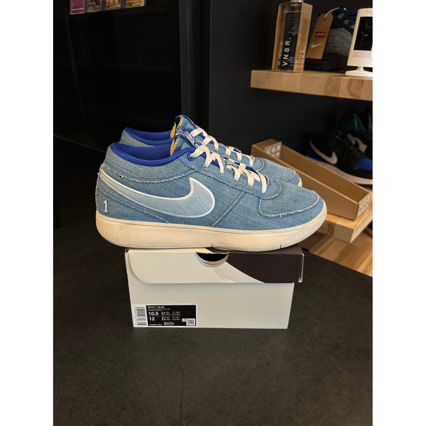 Nike Nike Book 1 Blue Blood Size 10.5, PREOWNED