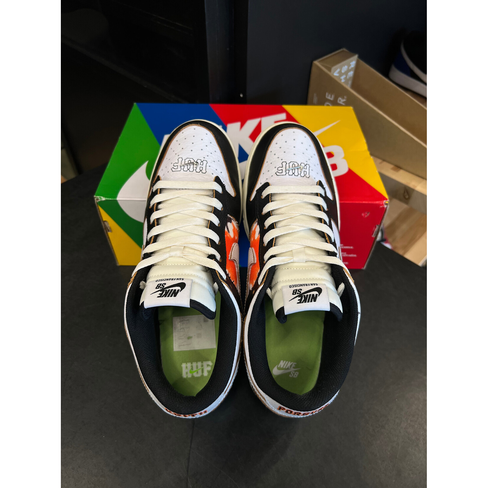 Nike Nike SB Dunk Low HUF San Francisco Size 10.5, PREOWNED
