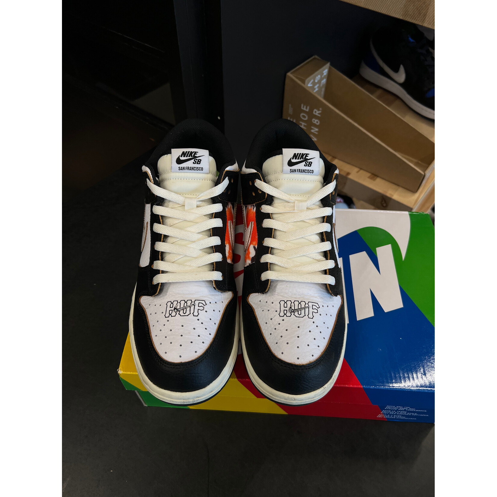 Nike Nike SB Dunk Low HUF San Francisco Size 10.5, PREOWNED