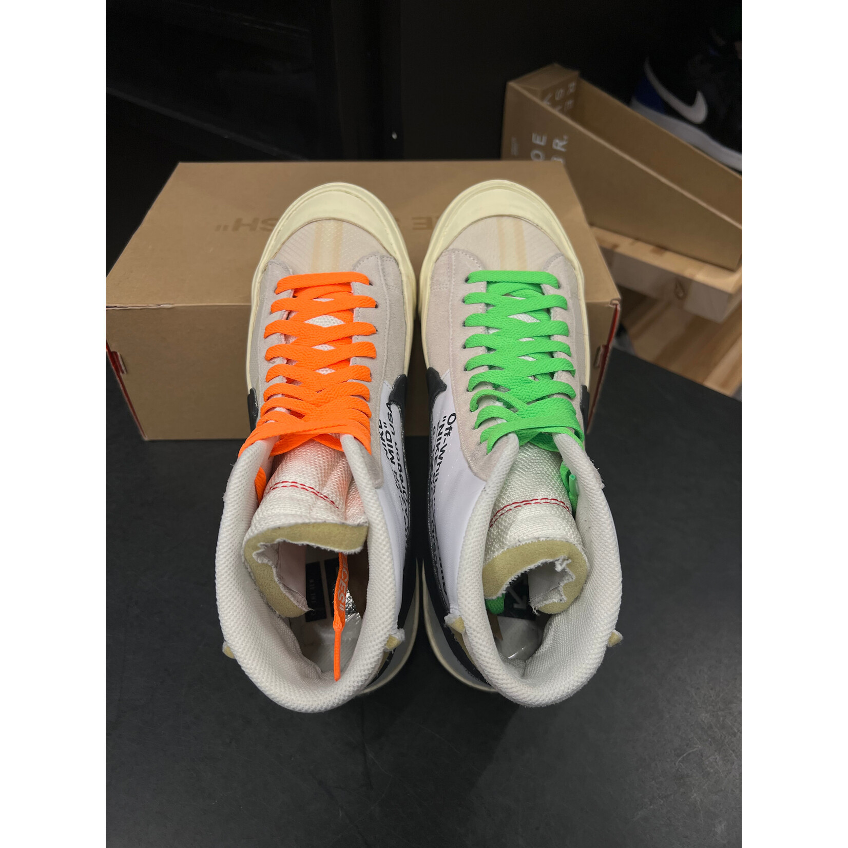 Nike Nike Blazer Mid Off-White Size 10, PREOWNED