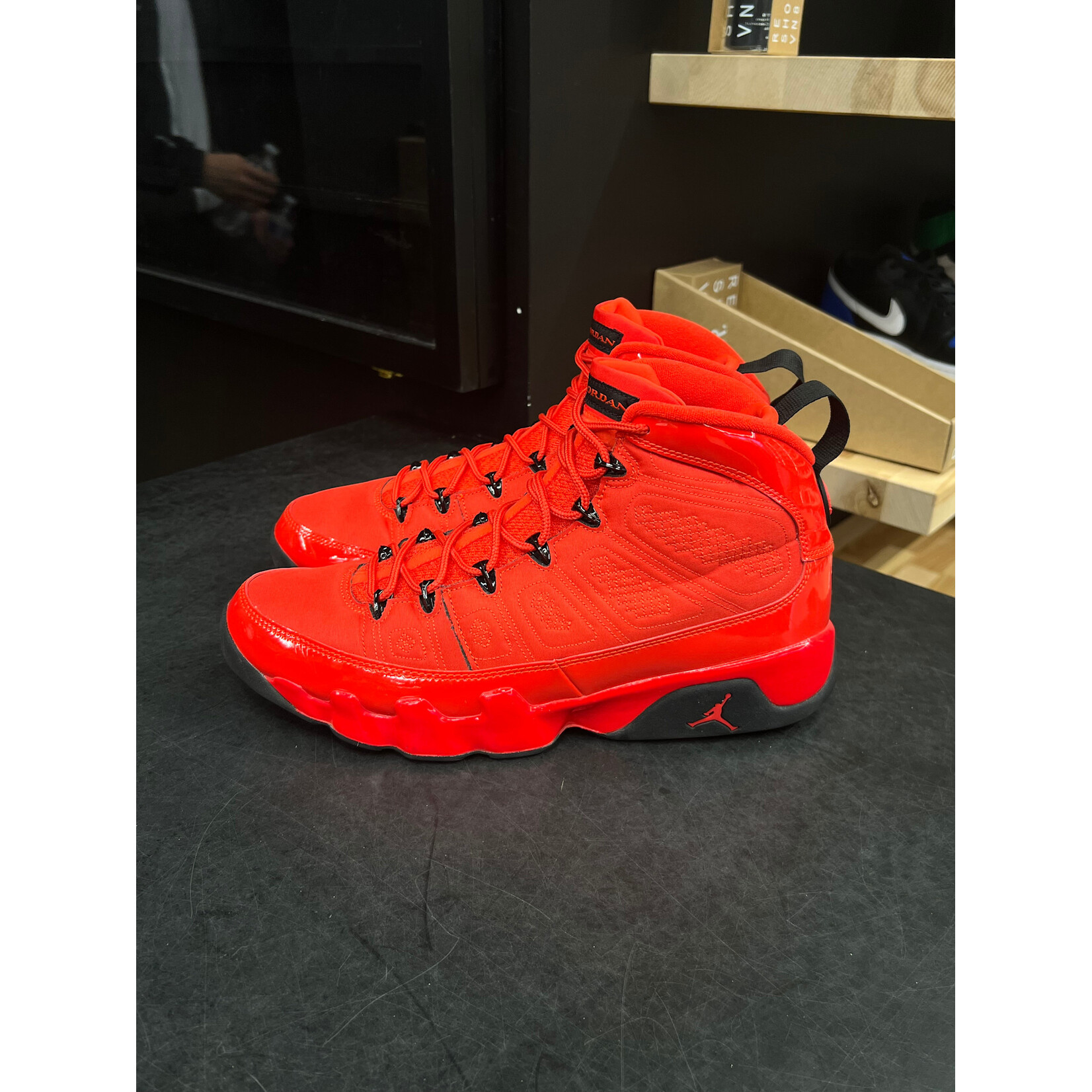 Jordan Jordan 9 Retro Chile Red Size 12, PREOWNED