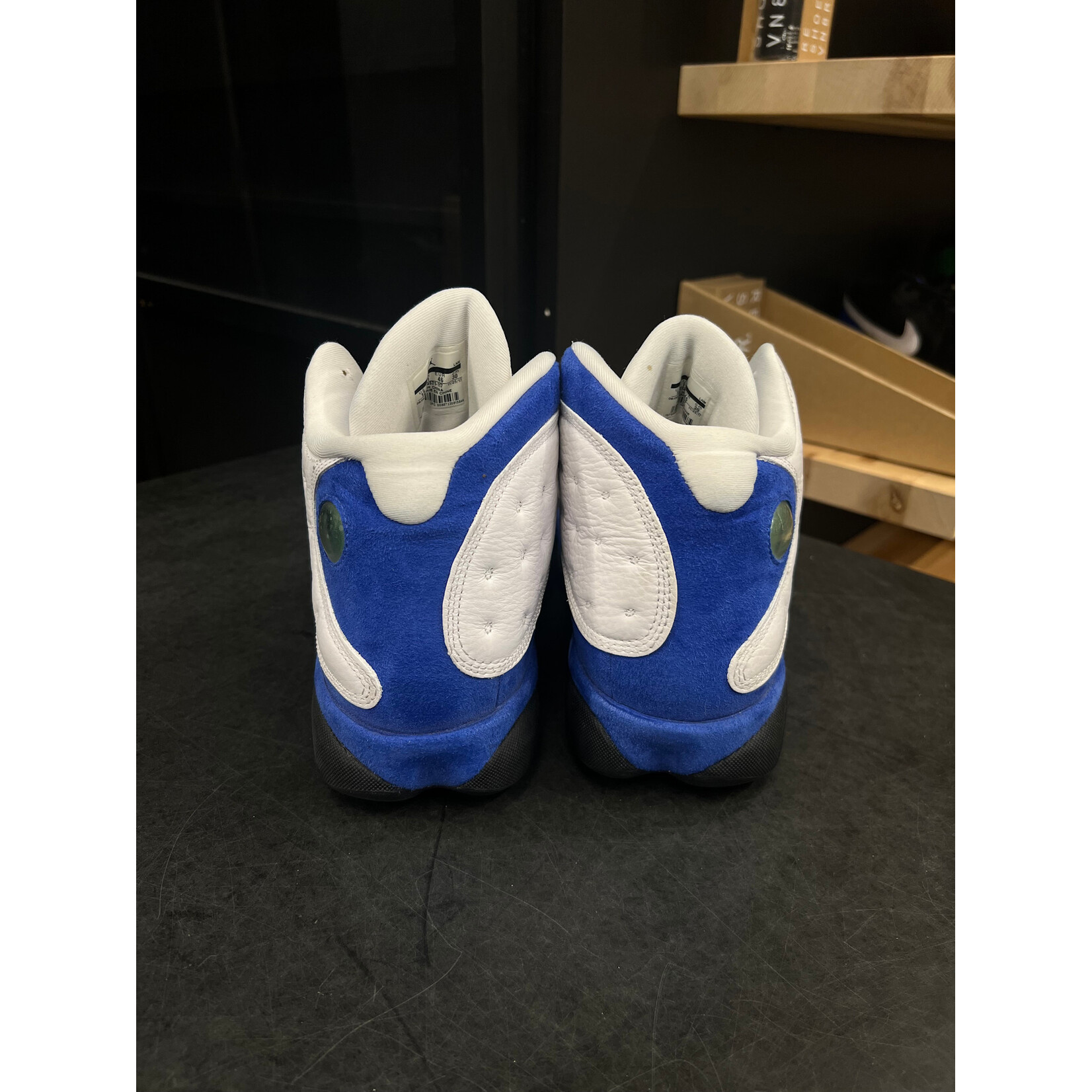 Jordan Jordan 13 Retro White Hyper Royal Black Size 12, PREOWNED