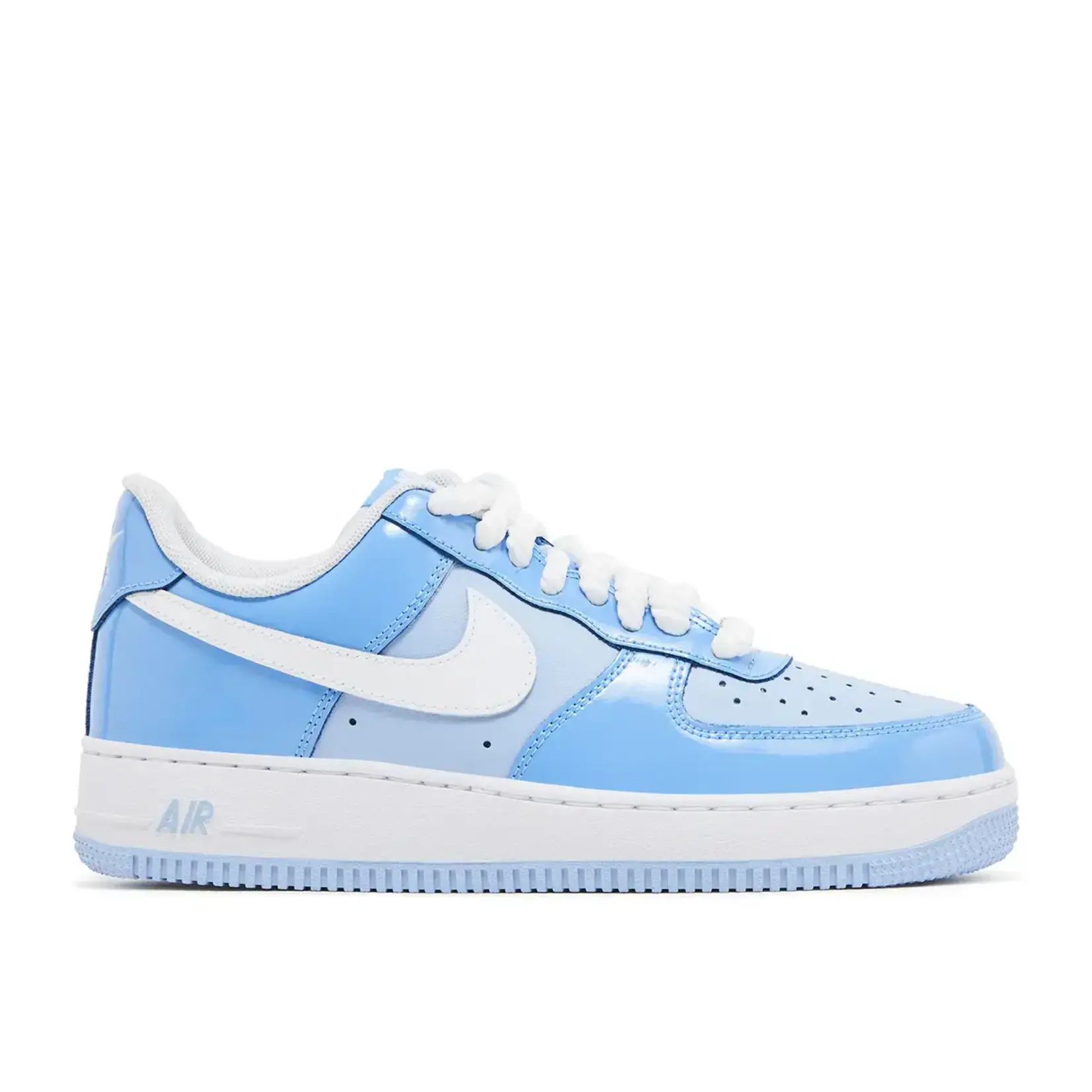 Nike Nike Air Force 1 Low '07 LV8 Phychic Blue White Patent Size 10, DS BRAND NEW