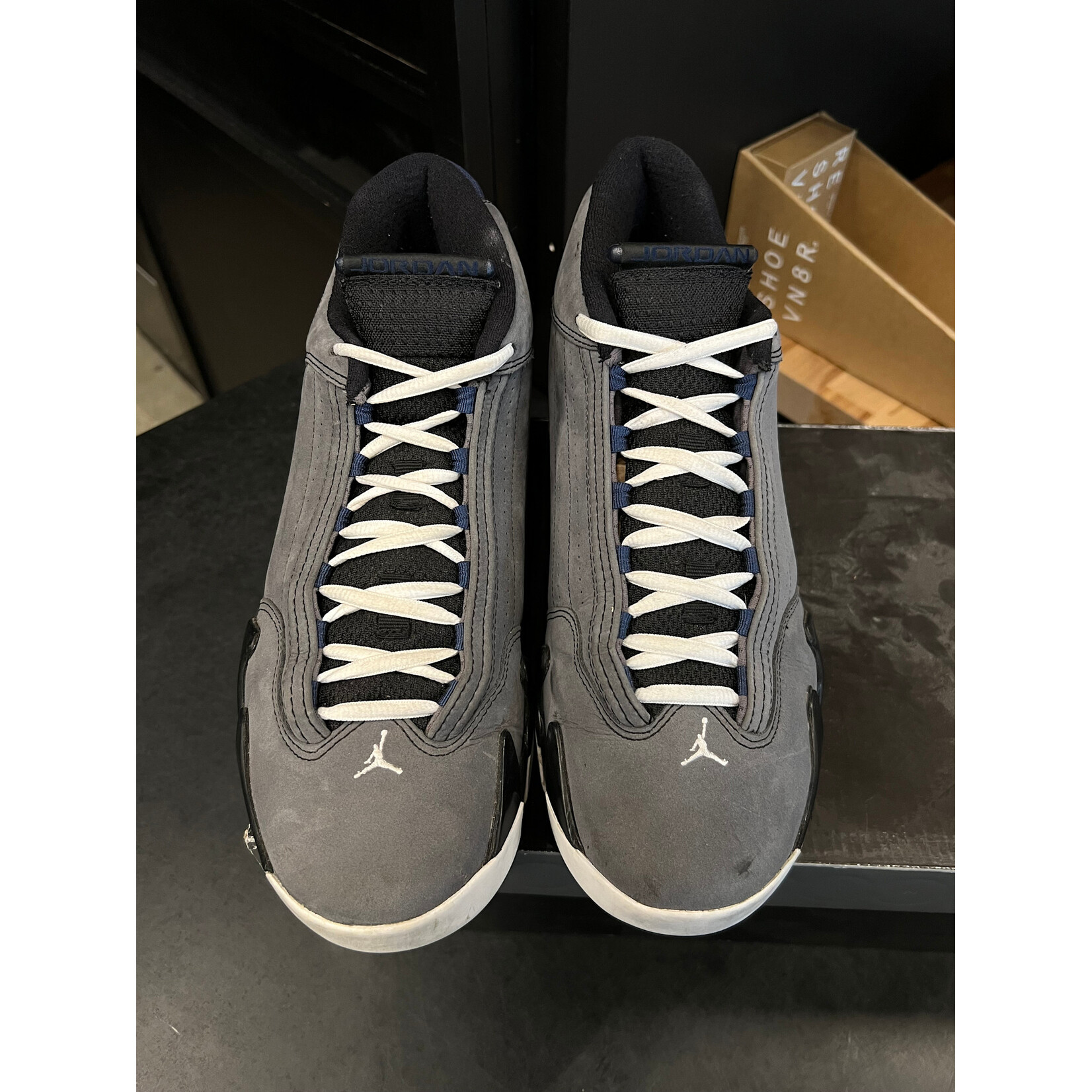 Jordan Jordan 14 Retro Light Graphite (2011) Size 10, PREOWNED