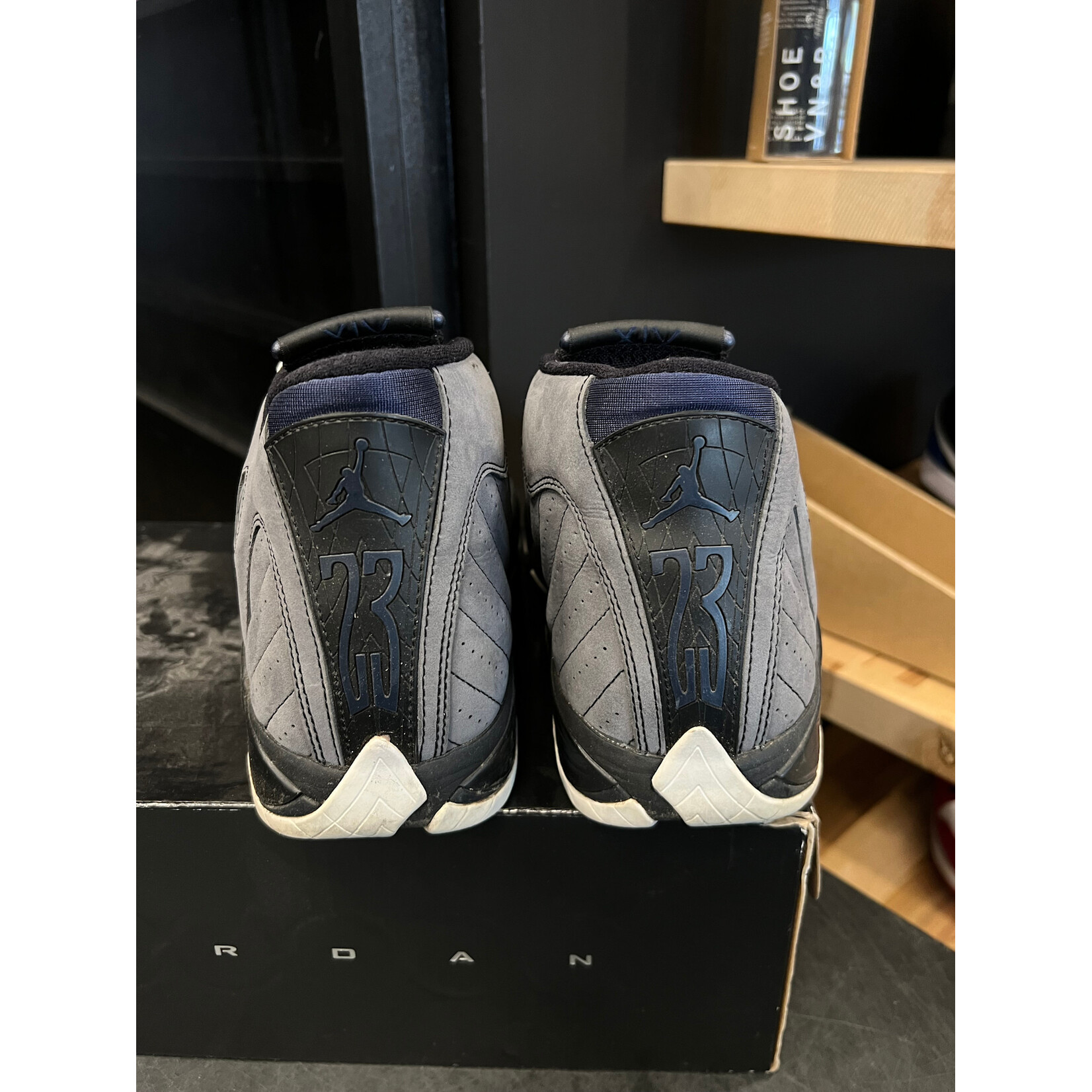 Jordan Jordan 14 Retro Light Graphite (2011) Size 10, PREOWNED