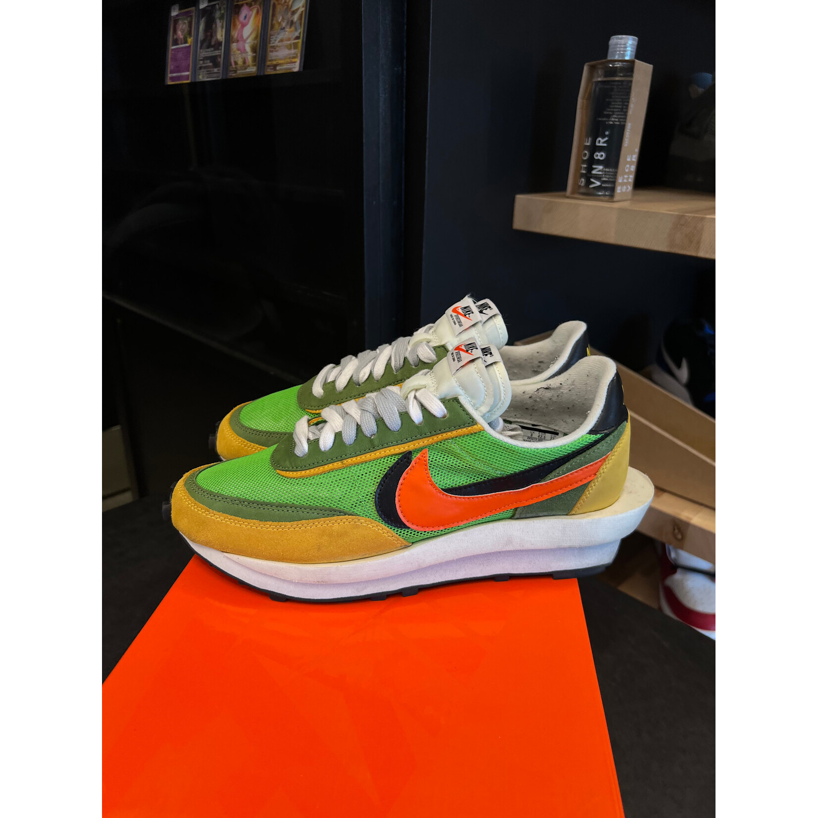 Nike Nike LD Waffle sacai Green Gusto Size 9, PREOWNED