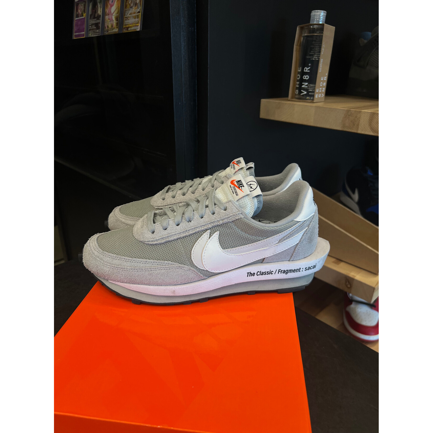 Nike Nike LD Waffle SF sacai Fragment Grey Size 9, PREOWNED