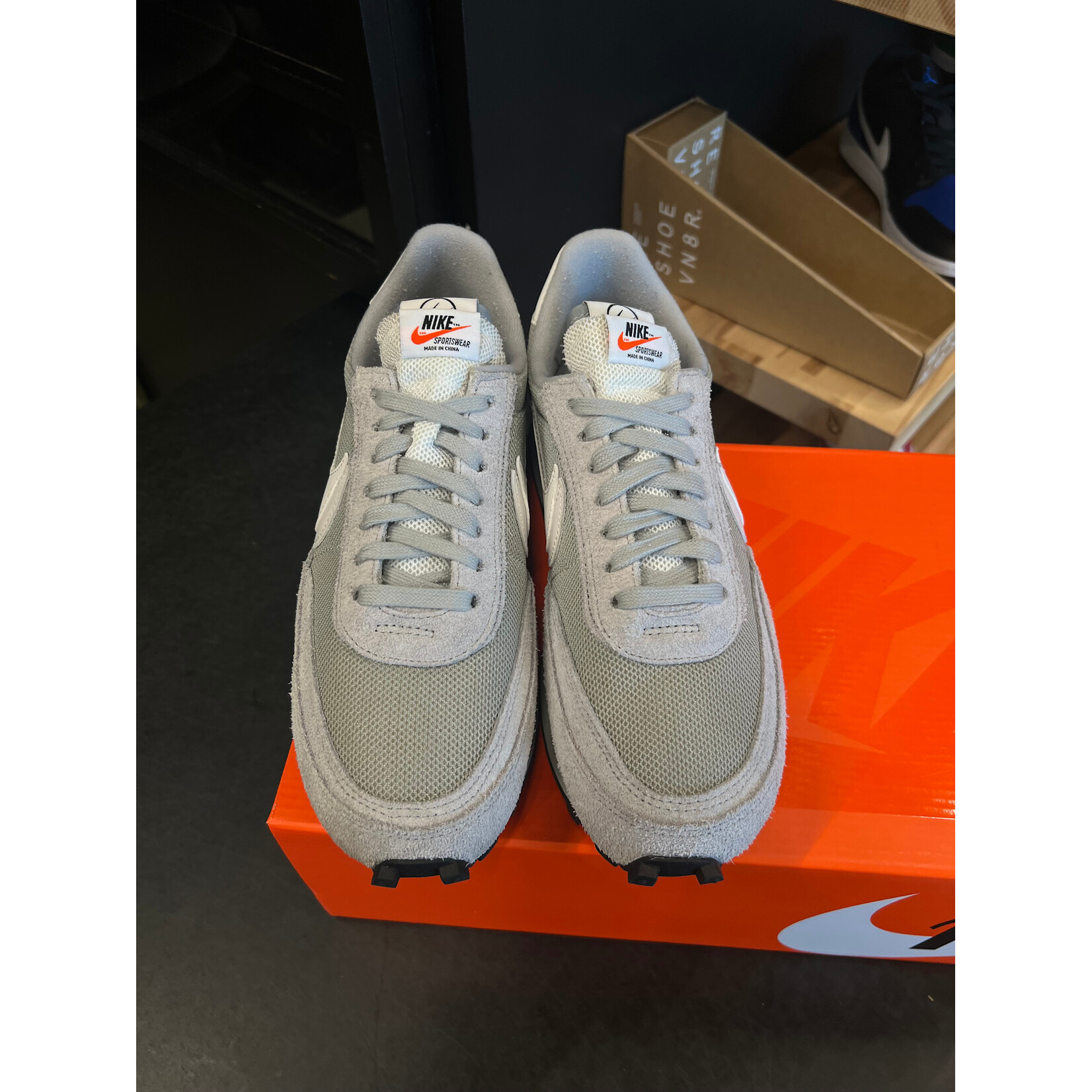 Nike Nike LD Waffle SF sacai Fragment Grey Size 9, PREOWNED