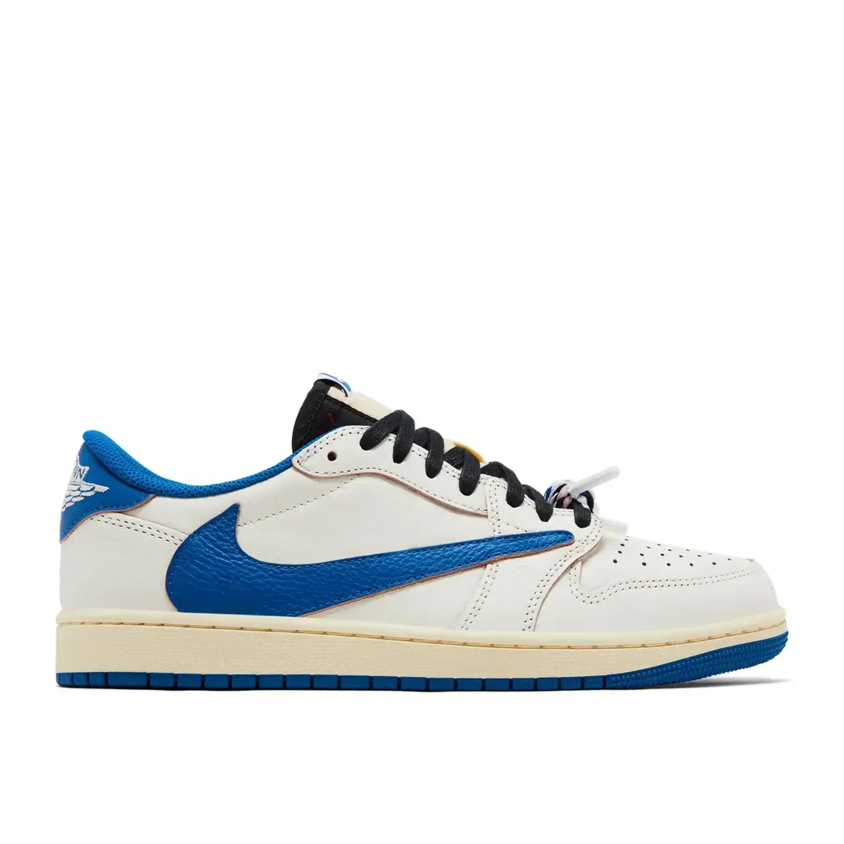 Jordan Jordan 1 Retro Low OG SP Fragment x Travis Scott Sail Military Blue Size 11, DS BRAND NEW