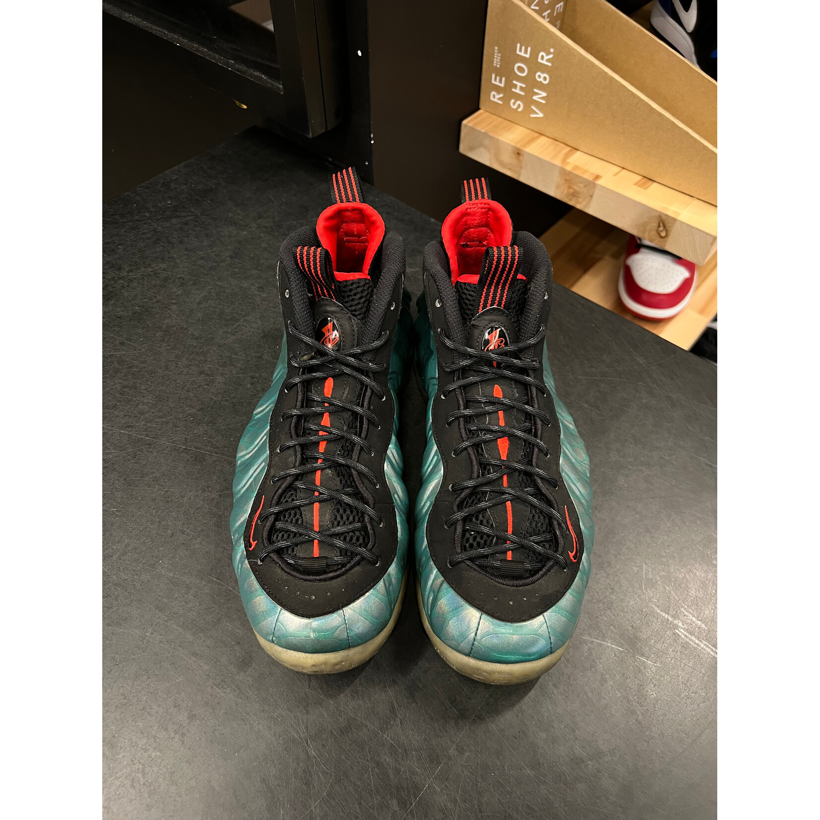 Nike Nike Air Foamposite One Gone Fishing Size 9.5, PREOWNED