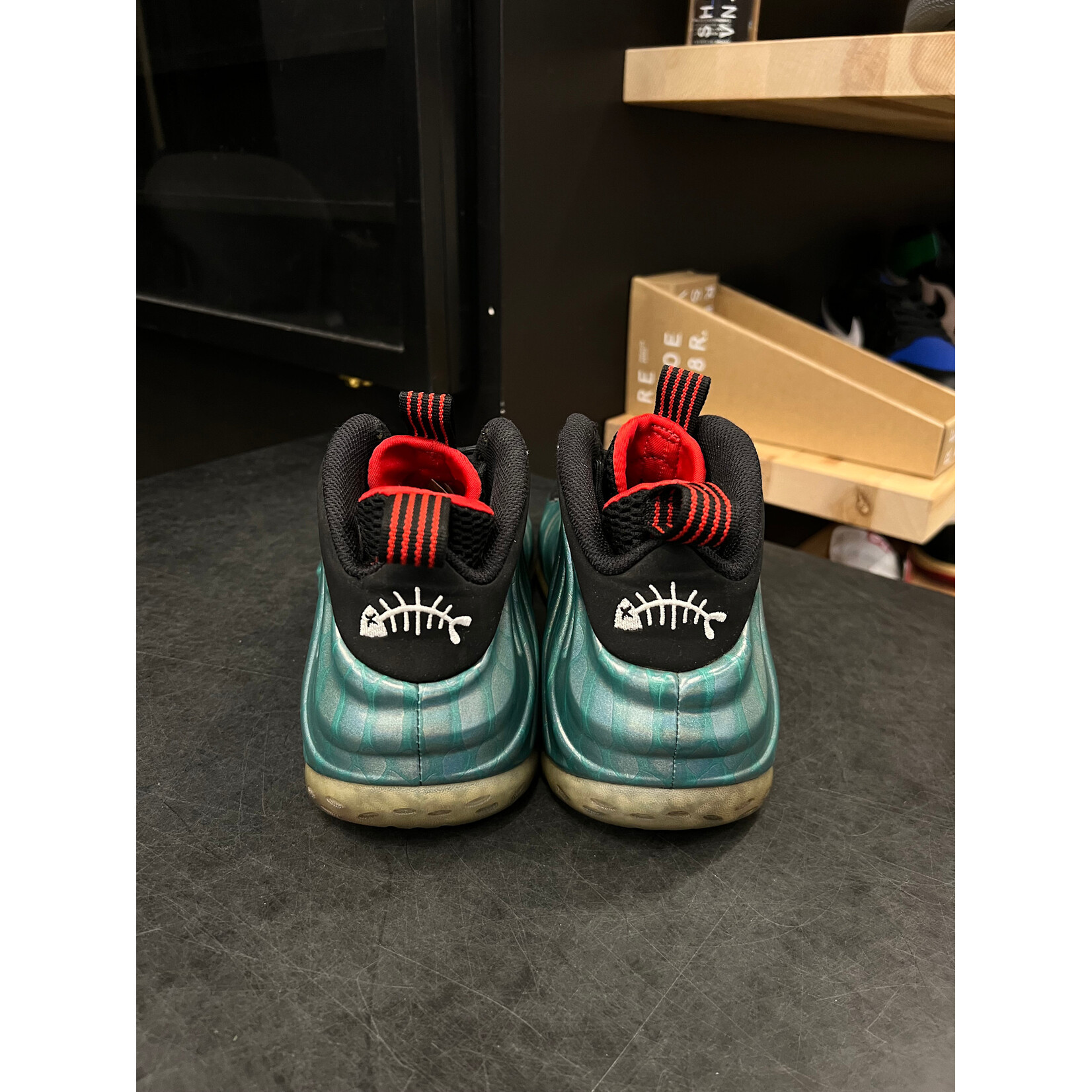 Nike Nike Air Foamposite One Gone Fishing Size 9.5, PREOWNED