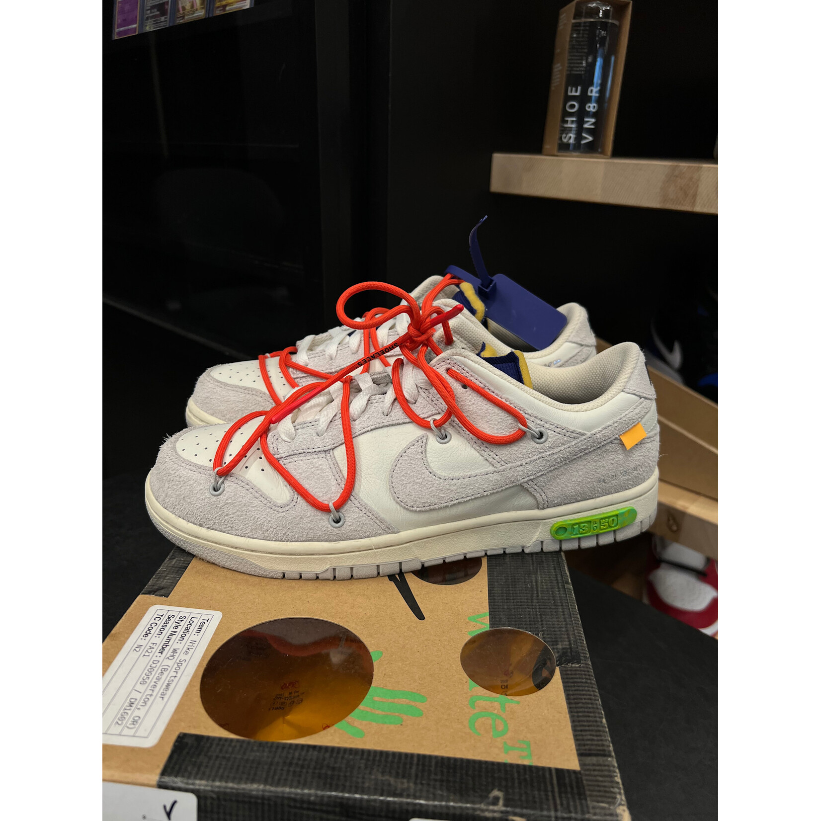 Nike Nike Dunk Low Off-White “Lot 13” Size 9, PREOWNED
