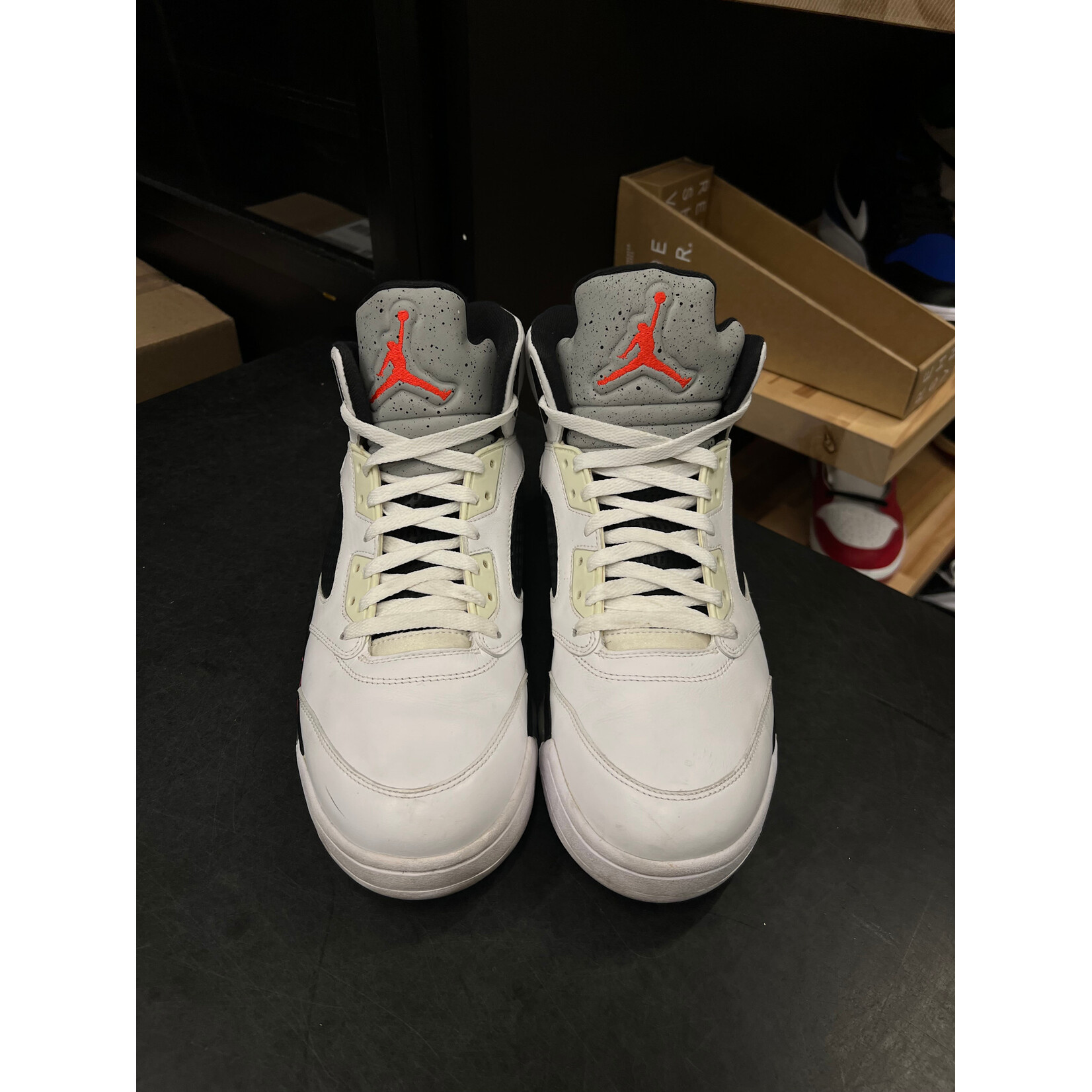 Jordan Jordan 5 Retro Poison Green Size 12.5, PREOWNED