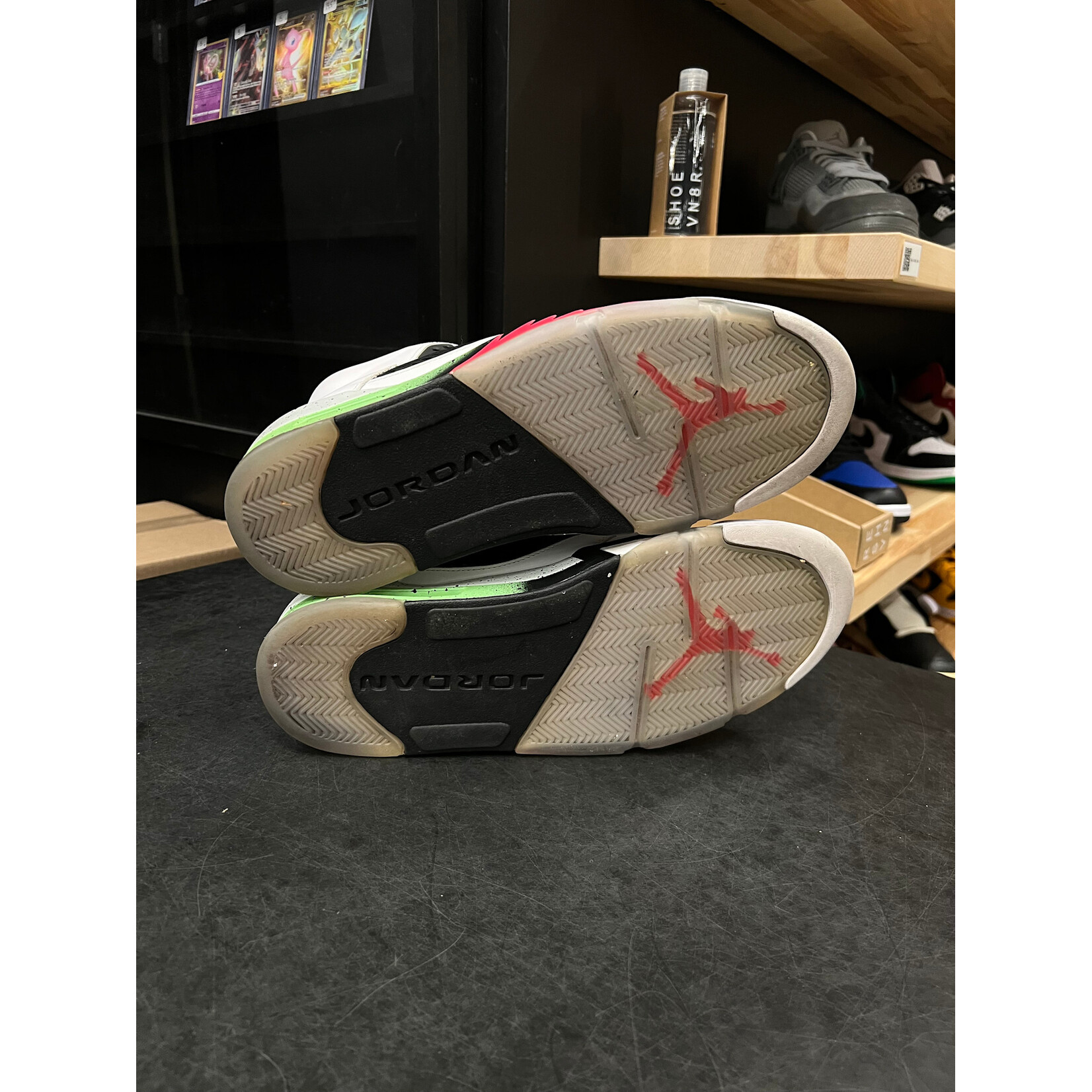 Jordan Jordan 5 Retro Poison Green Size 12.5, PREOWNED