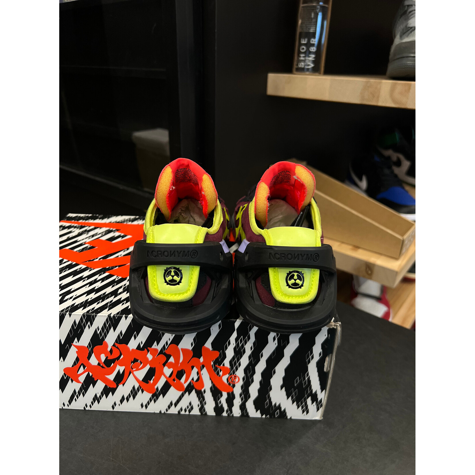 Nike Nike Blazer Low Acronym Night Maroon Size 8, PREOWNED