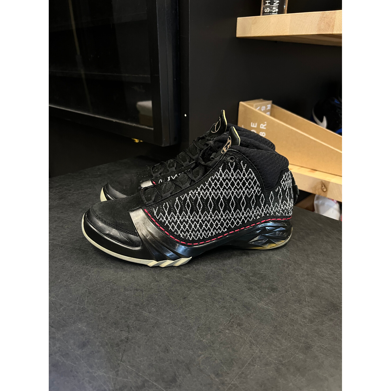 Jordan Jordan 23 Black Stealth Size 8, PREOWNED