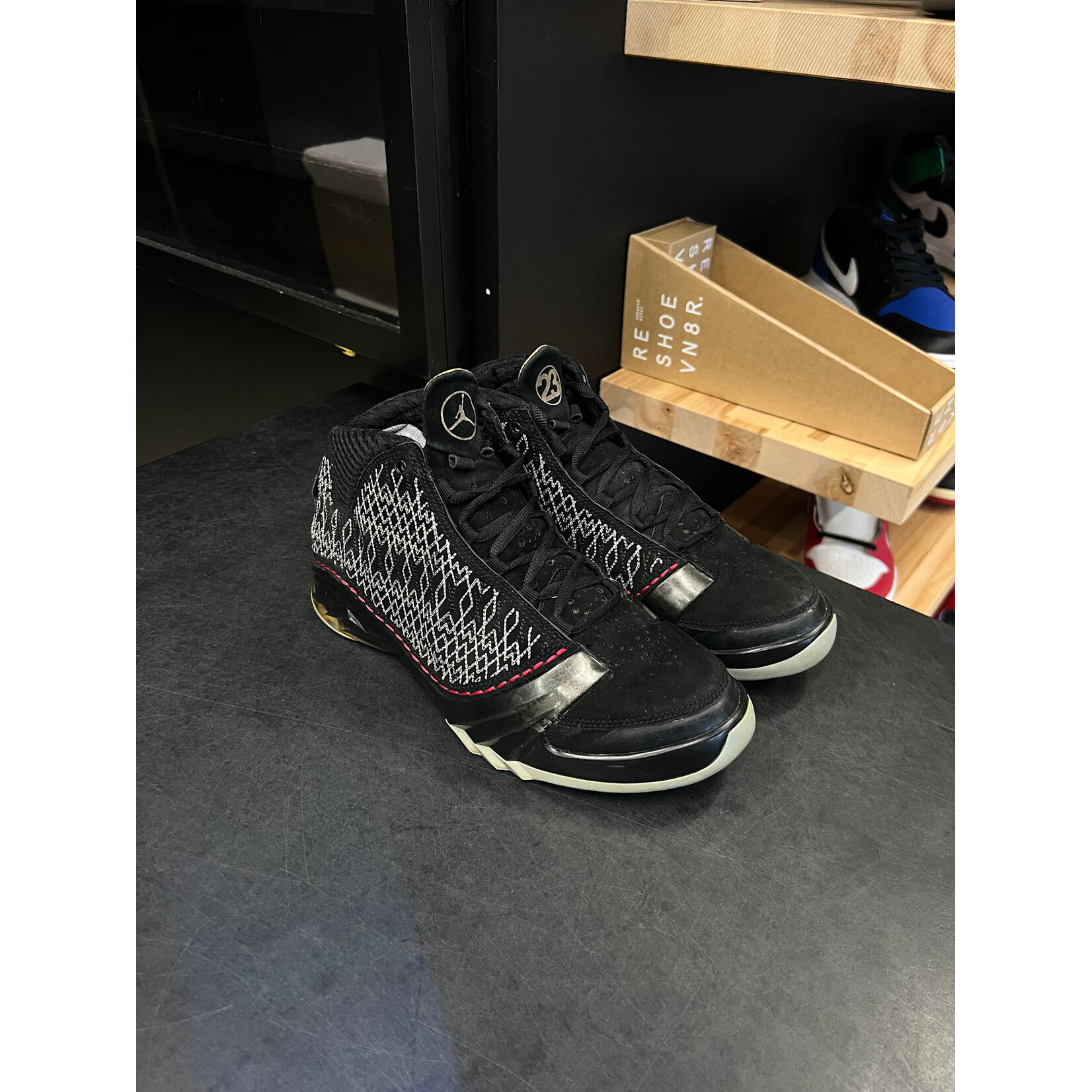 Jordan Jordan 23 Black Stealth Size 8, PREOWNED