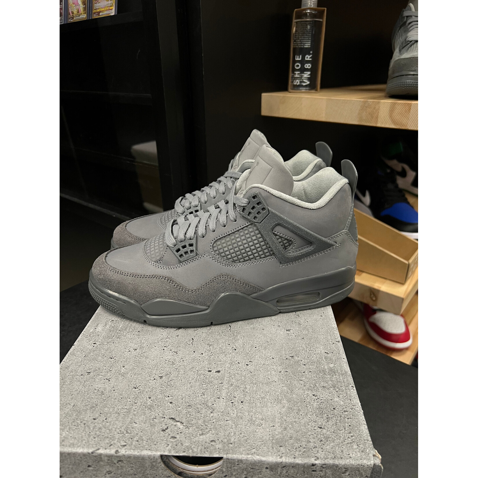 Jordan Jordan 4 Retro SE Paris Olympics Wet Cement Size 8.5, PREOWNED