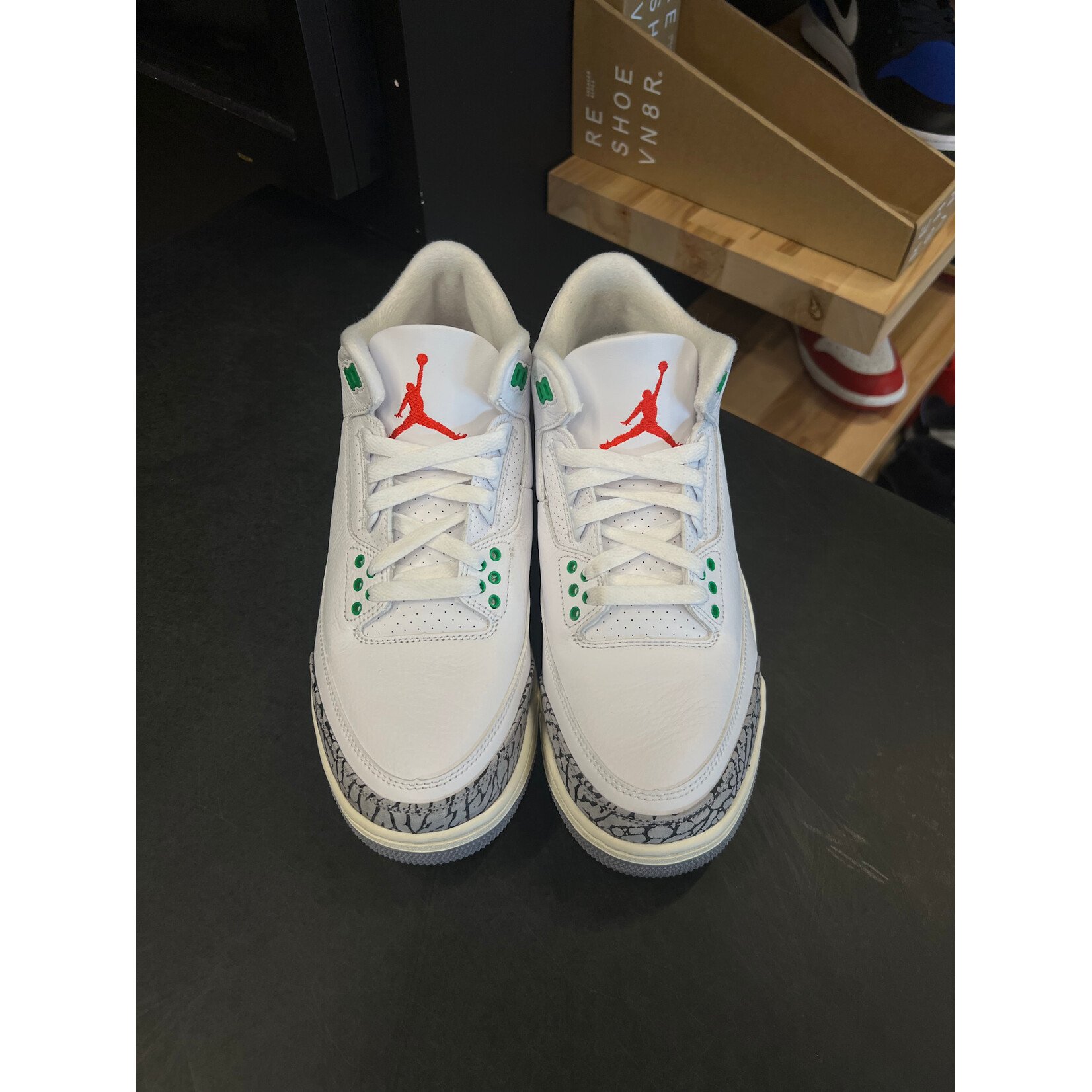 Jordan Jordan 3 Retro Lucky Green (Women's) Size 10W, PREOWNED