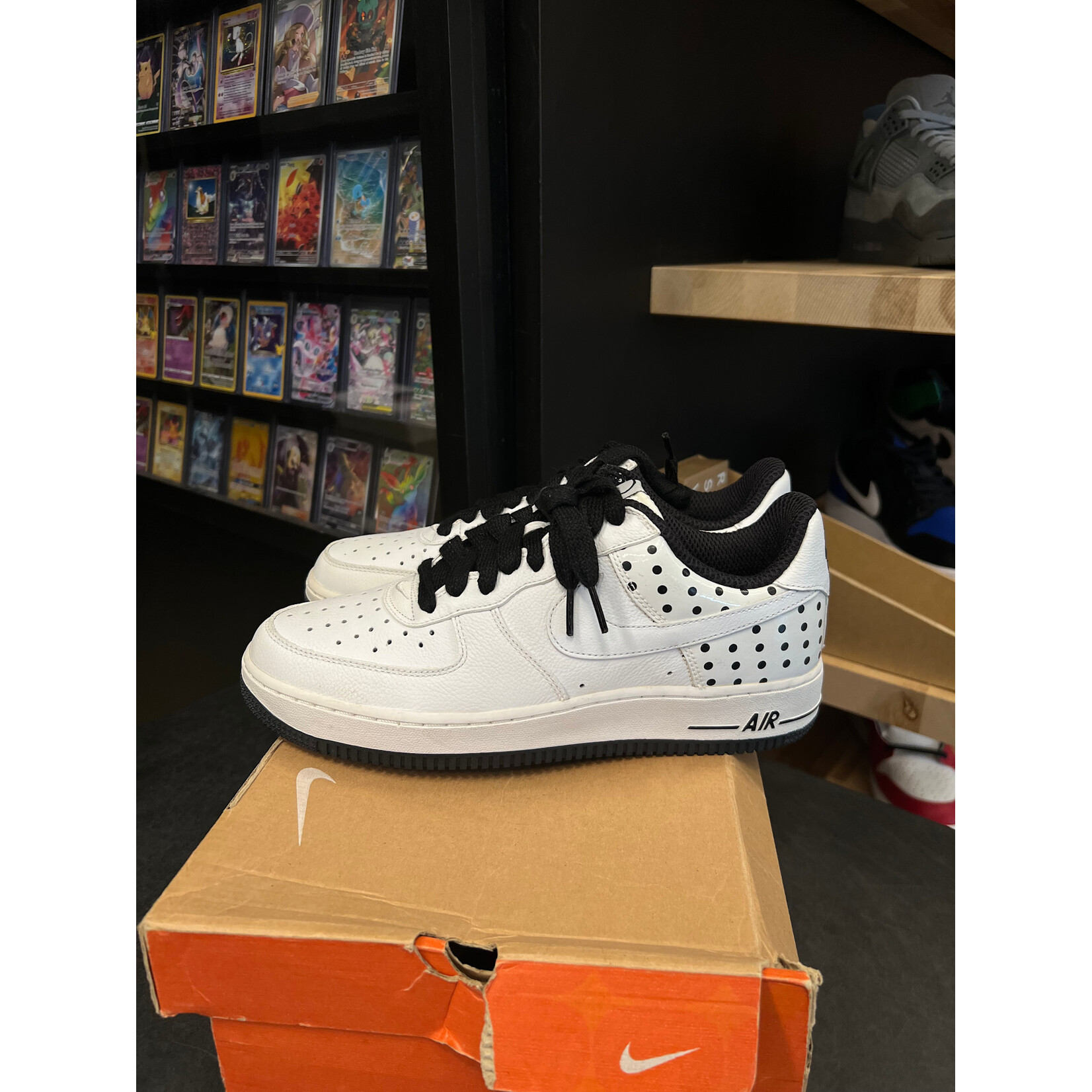 Nike Nike Air Force 1 Low Fragment Polka Dot Size 8, DS BRAND NEW DAMAGED BOX