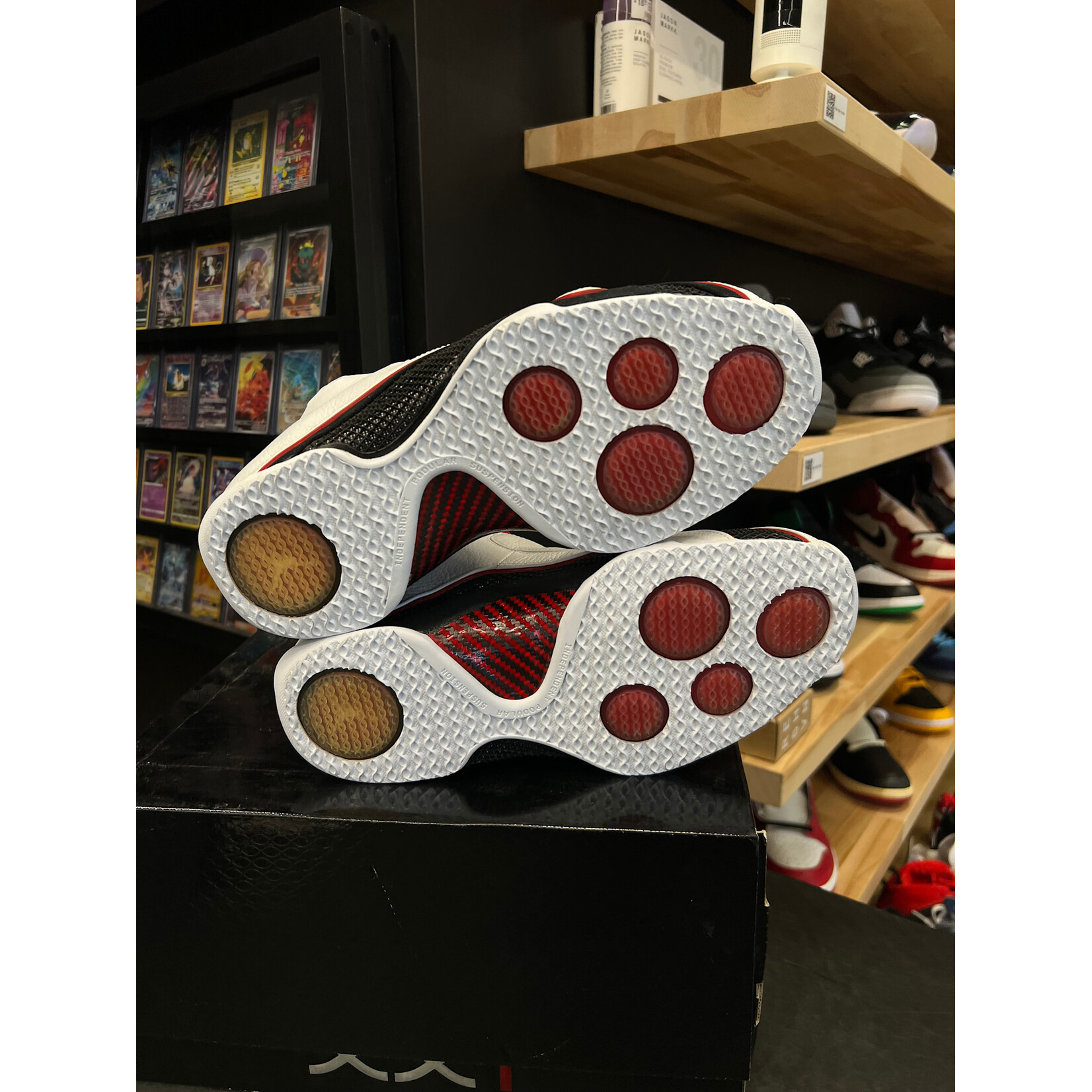 Jordan Jordan 21 White Varsity Red Metallic Silver (2006) Size 10, DS BRAND NEW