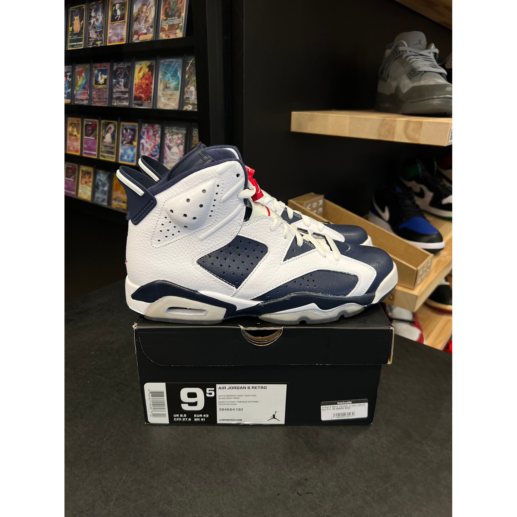 Jordan Jordan 6 Retro Olympic London (2012) Size 9.5, DS BRAND NEW*