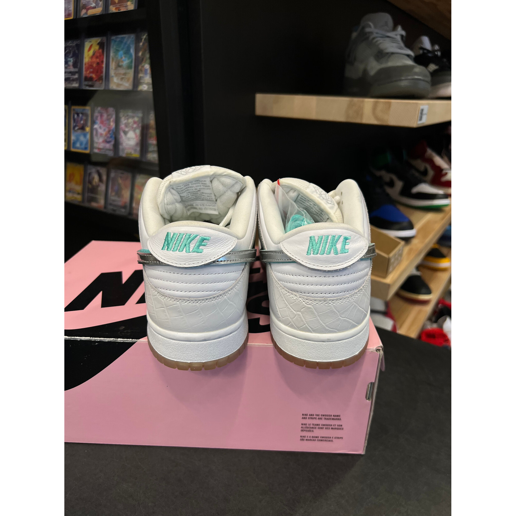Nike Nike SB Dunk Low Diamond Supply Co. White Diamond Size 11.5, DS BRAND NEW