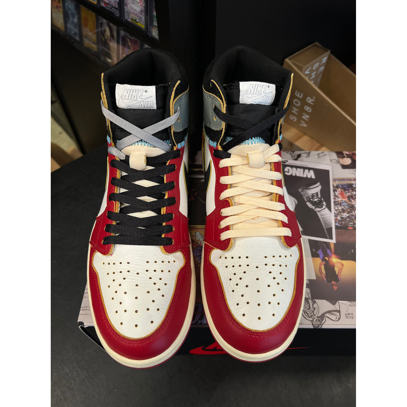 Jordan Jordan 1 Retro High OG SP Union LA Chicago Shadow Size 10, PREOWNED