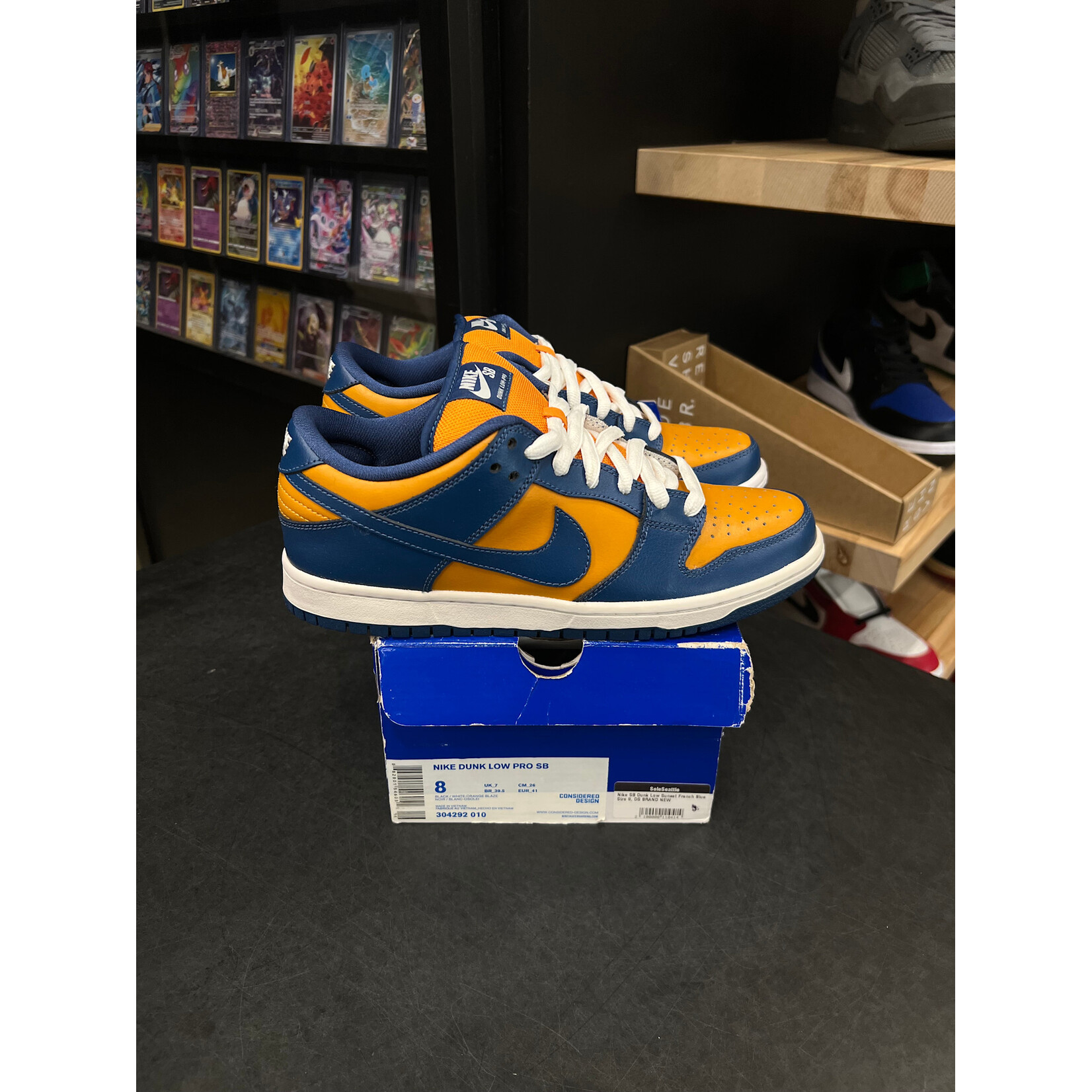 Nike Nike SB Dunk Low Sunset French Blue Size 8, DS BRAND NEW