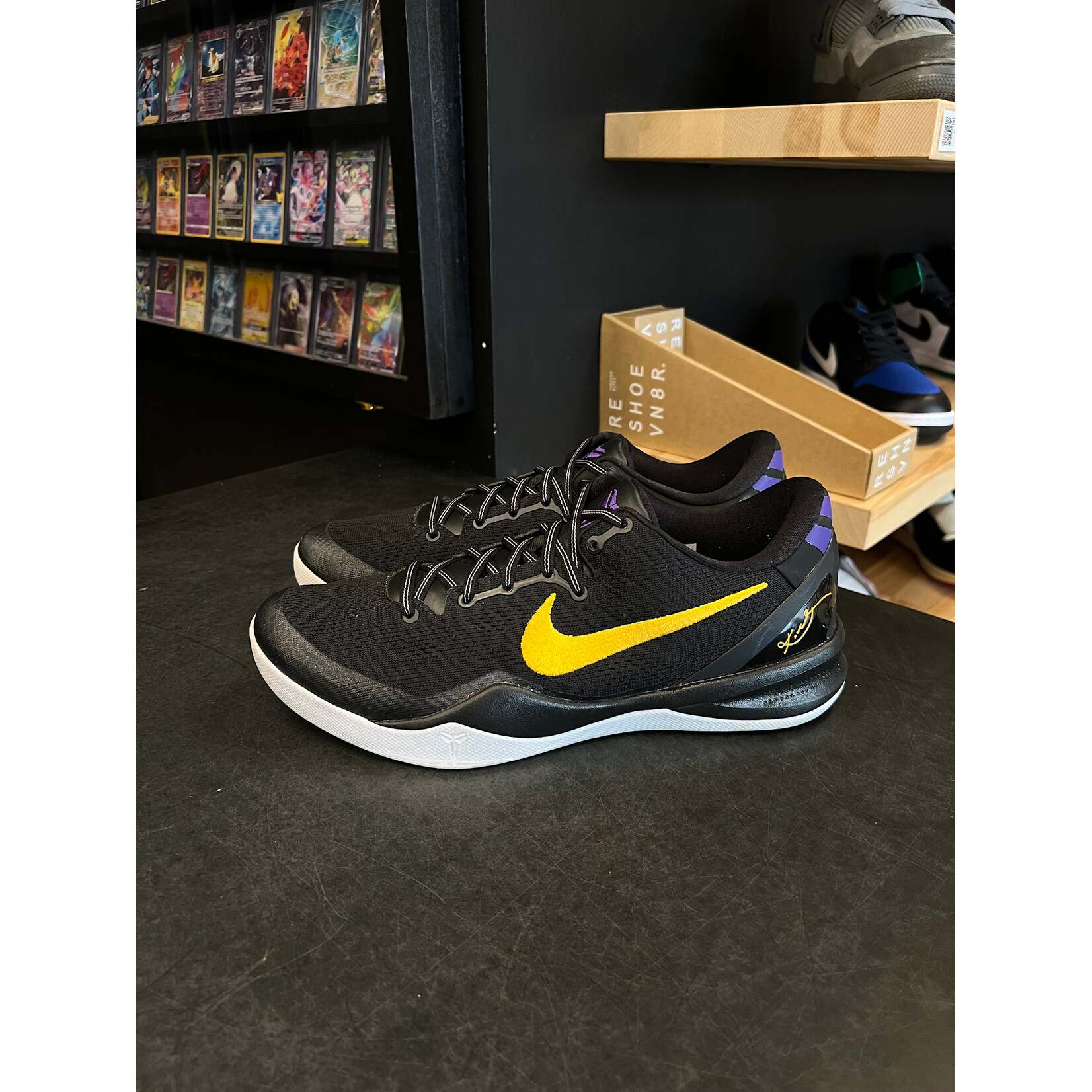 Nike Nike Kobe 8 Protro Lakers Away Size 11, PREOWNED