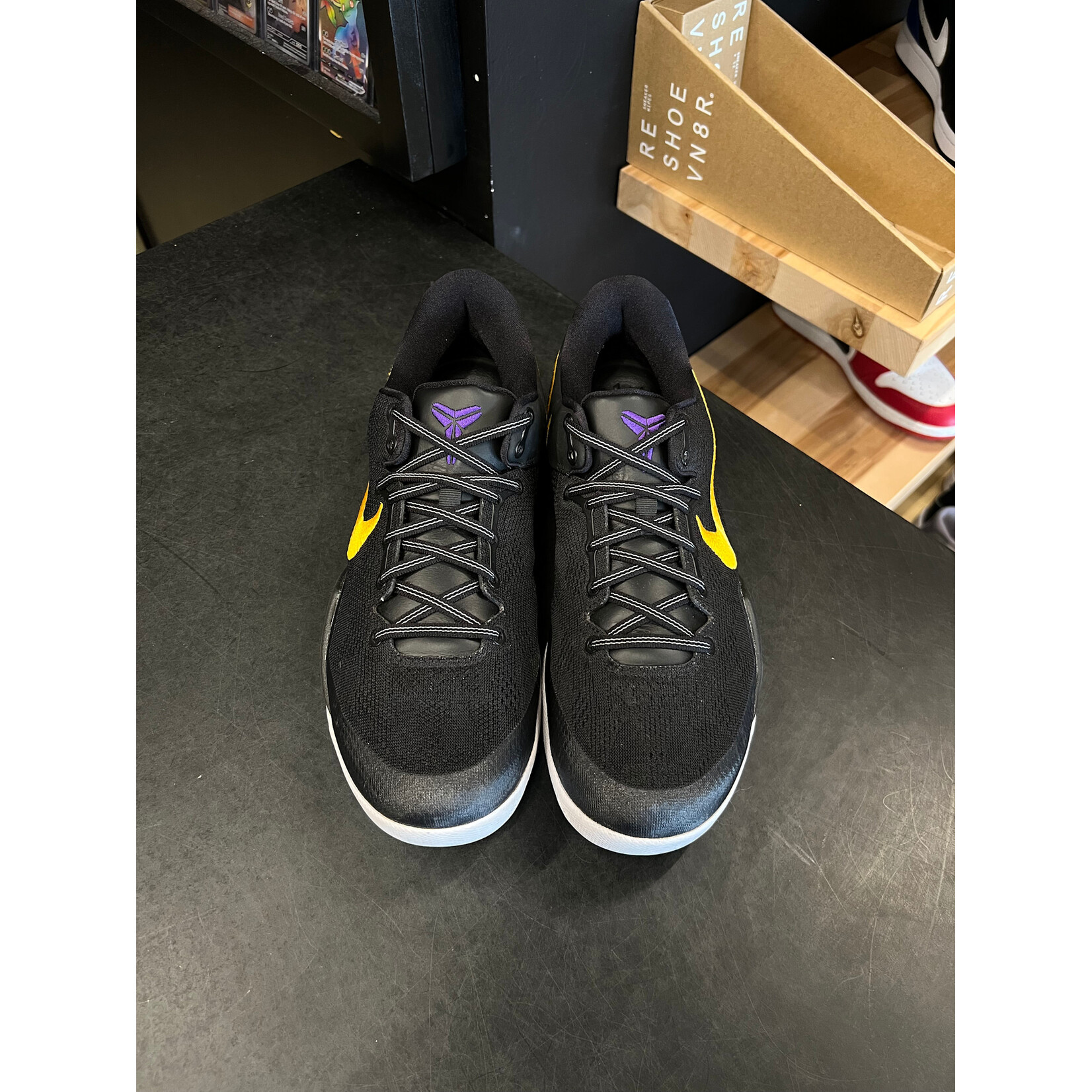 Nike Nike Kobe 8 Protro Lakers Away Size 11, PREOWNED